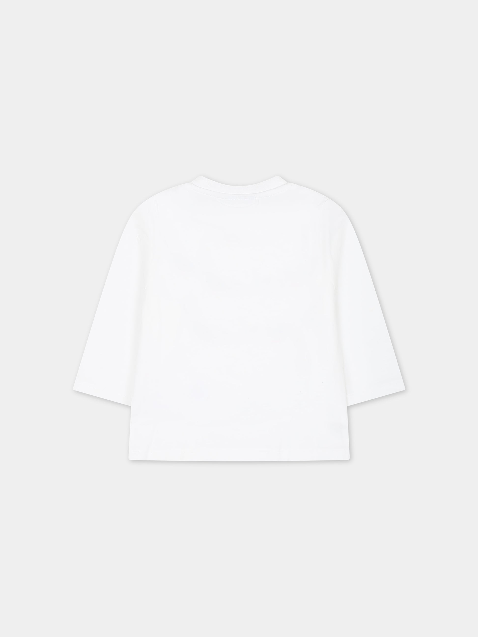 T-shirt bianca per neonato,Boss,J95362 10P