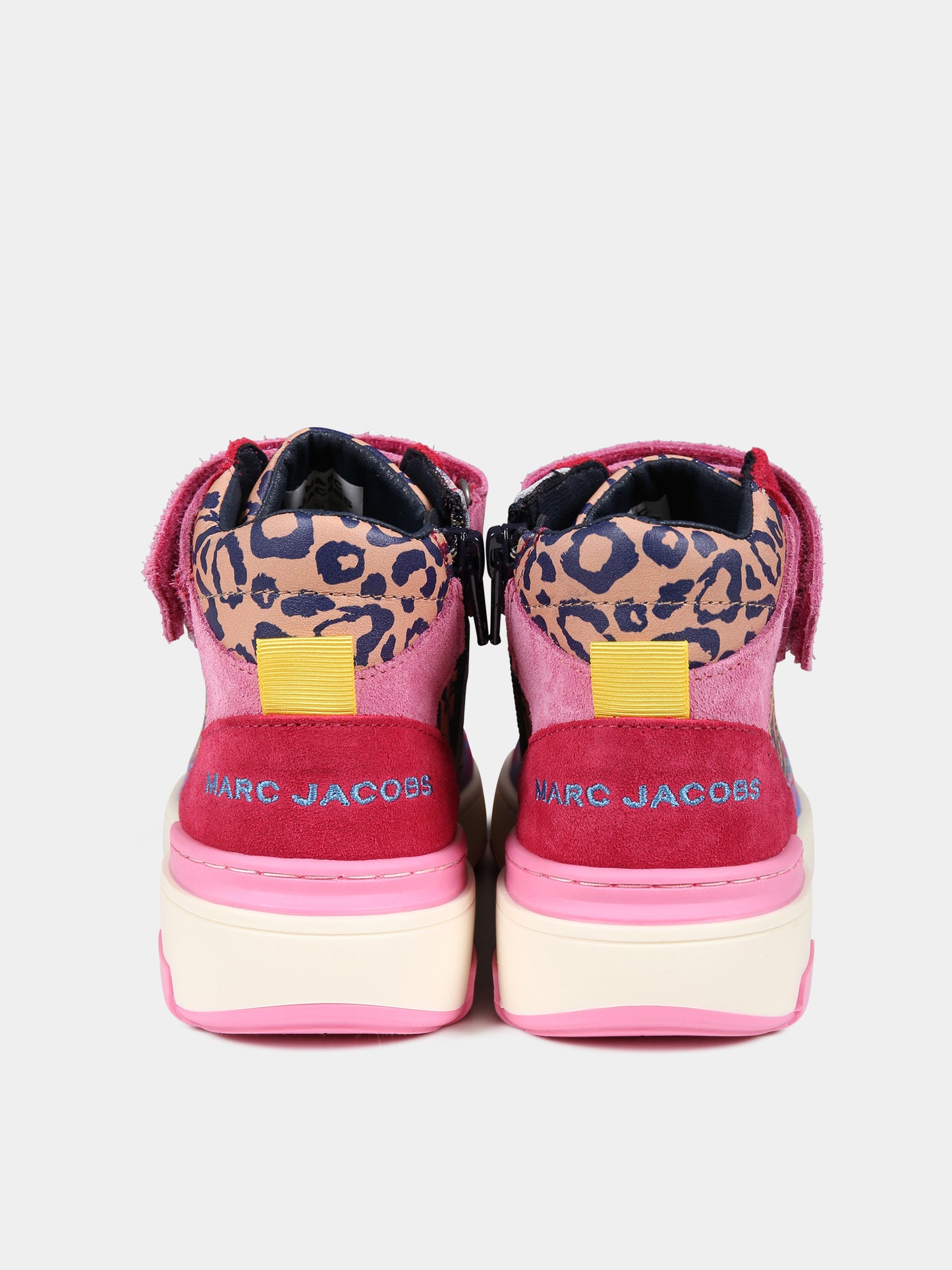 Sneakers multicolor per bambina con logo,Little Marc Jacobs,W19139 Z41