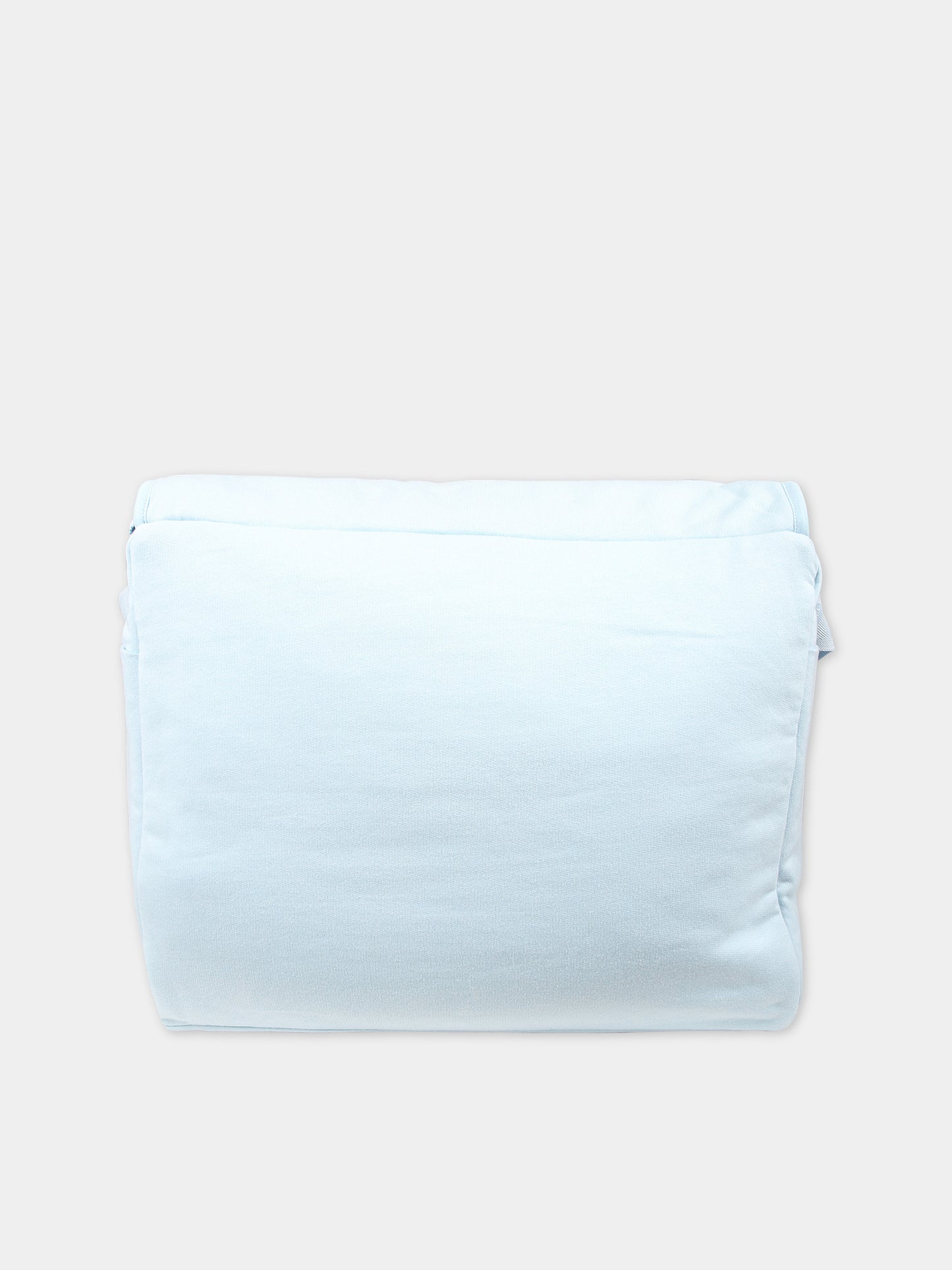 Borsa mamma celeste per neonato con Teddy Bear e logo,Moschino Kids,MTX03D LCA40 40304