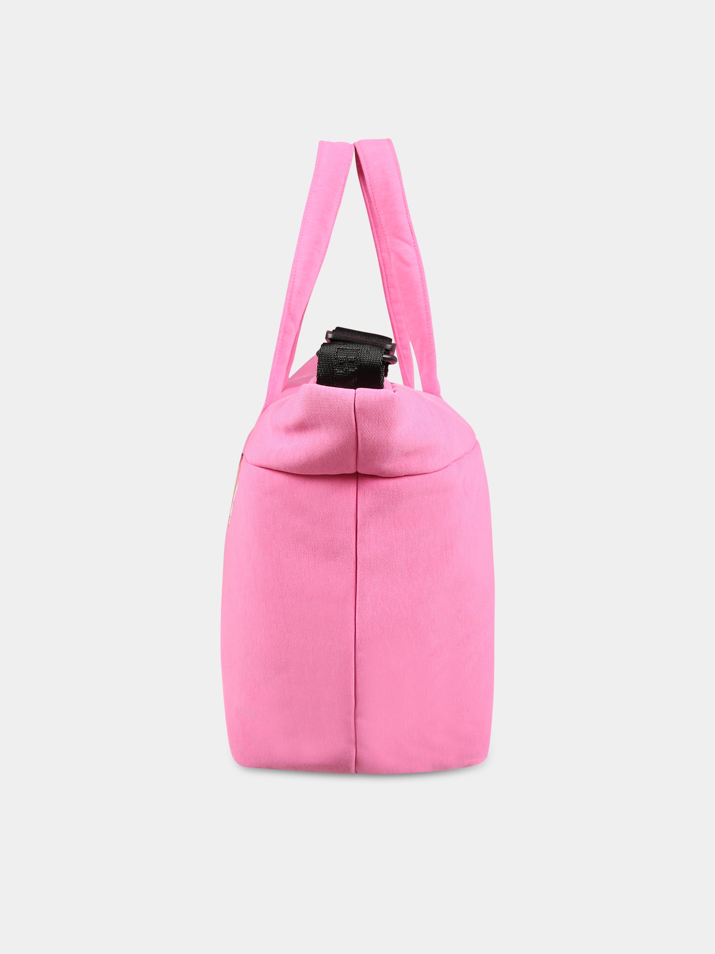 Borsa mamma fucisa per neonata con Teddy Bear e logo,Moschino Kids,MSX03A LCA26 52458