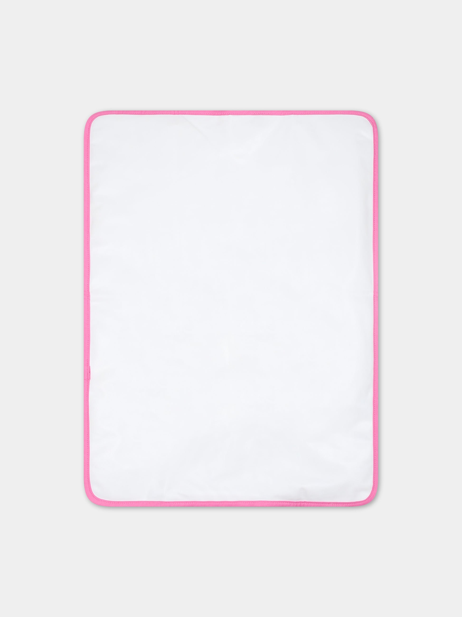 Borsa mamma fucisa per neonata con Teddy Bear e logo,Moschino Kids,MSX03A LCA26 52458