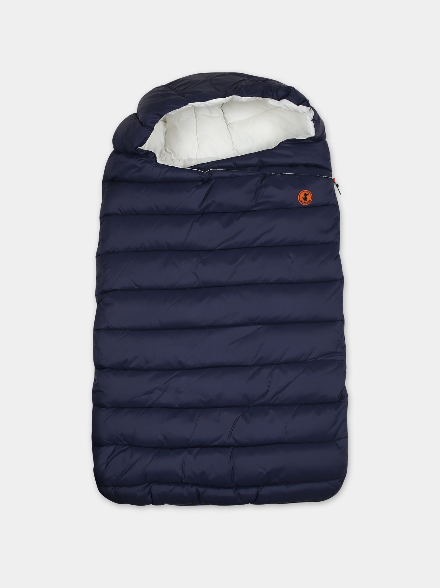 Sacco nanna May blu per neonato con logo,Save The Duck Kids,I30001 GIGA17 90000