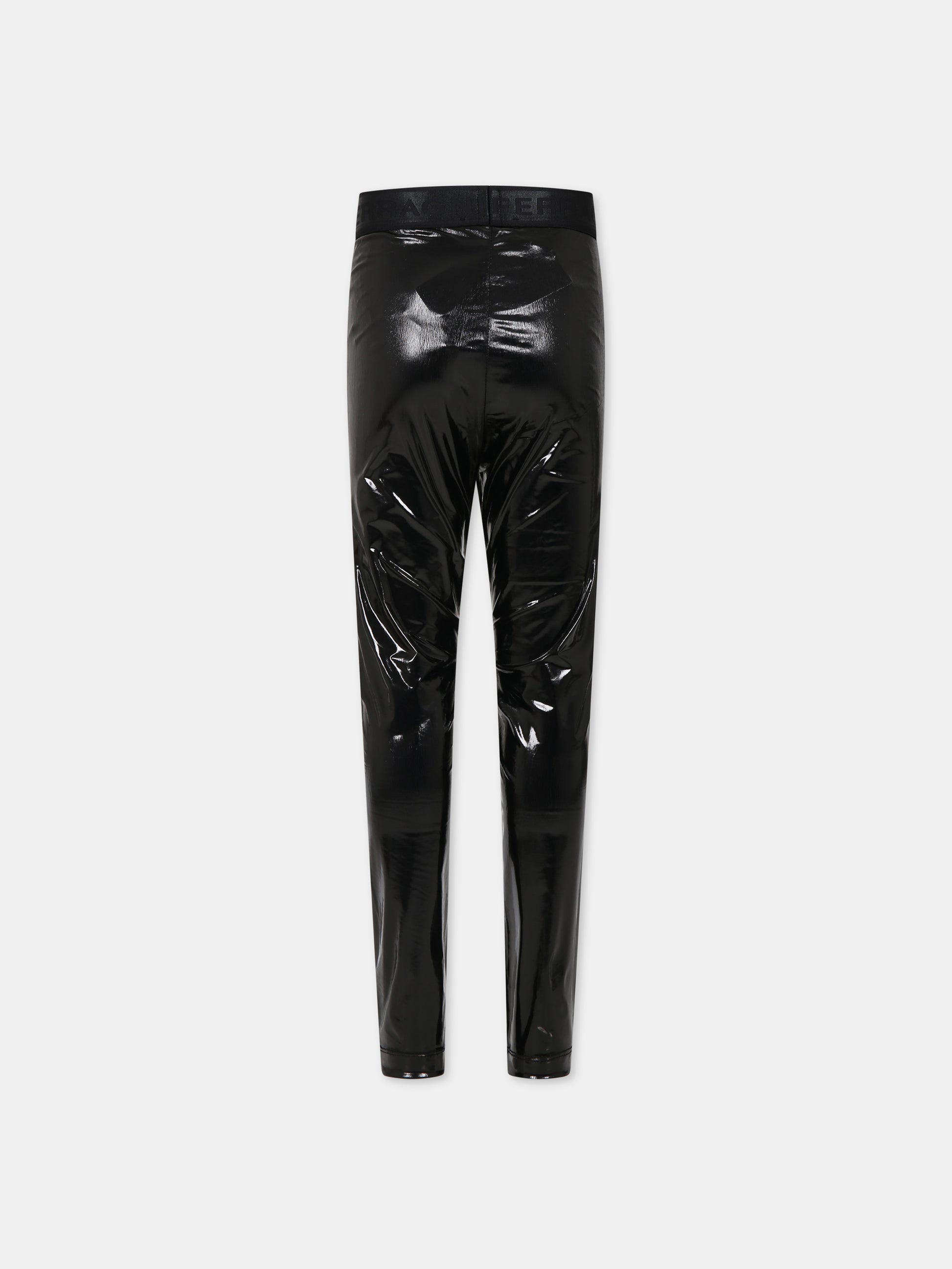 Leggings neri per bambina con eyestar,Chiara Ferragni Collection,51B414 2415 0050