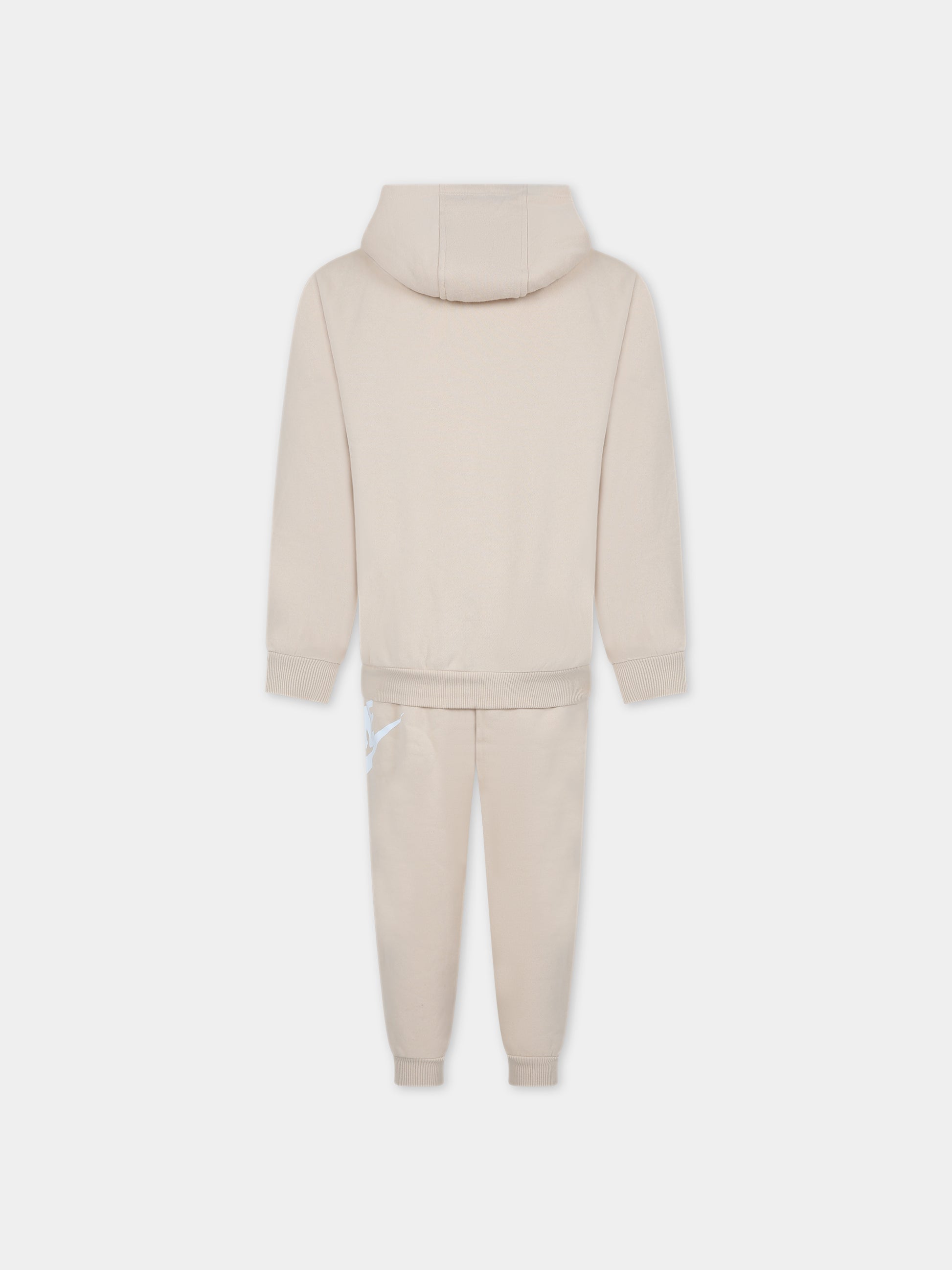 Completo beige per bambini con logo,Nike,86L135 X5C