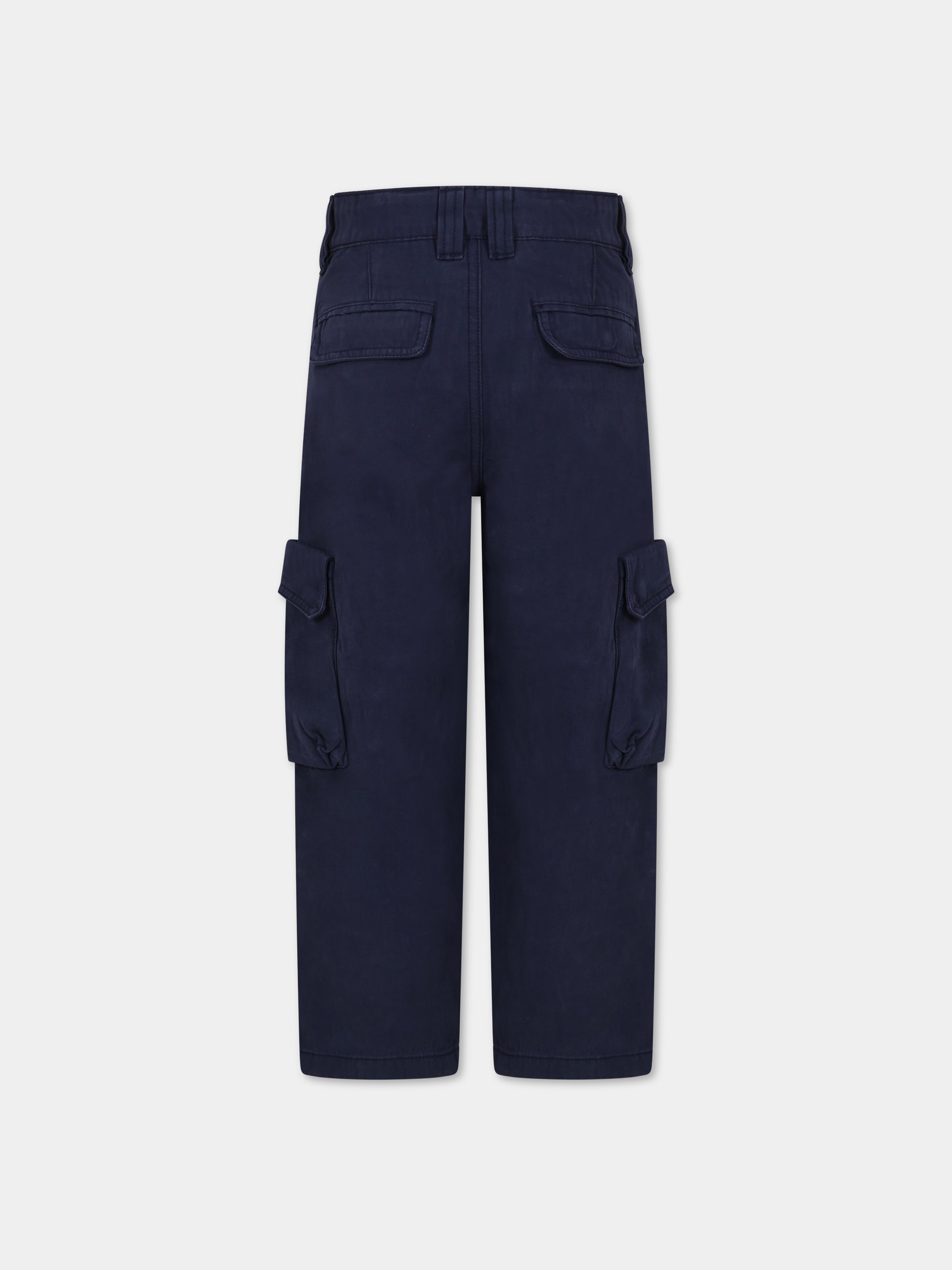 Pantaloni blu per bambino,Molo,1W23I101 8807