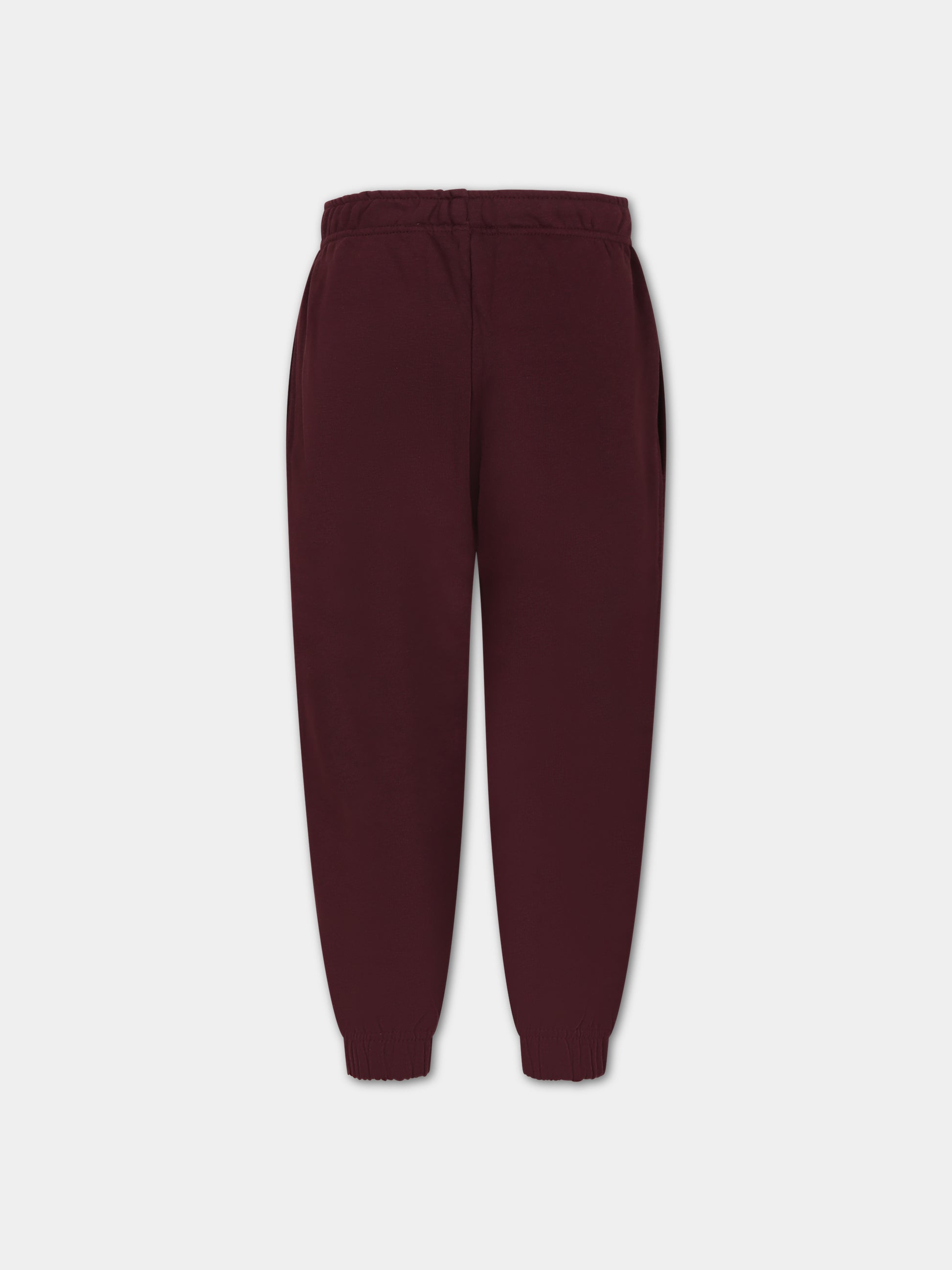 Pantaloni bordeaux per bambini con simbolo della pace,Molo,1W23I201 8799