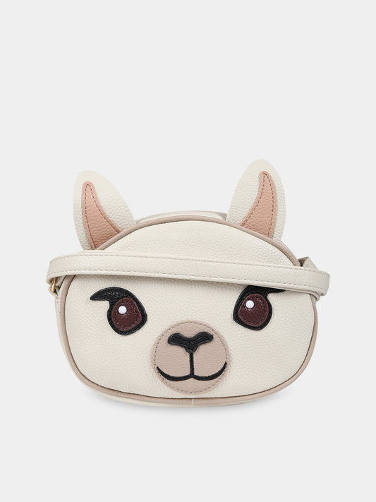 Borsa avorio per bambina,Molo,7W23V106 8787