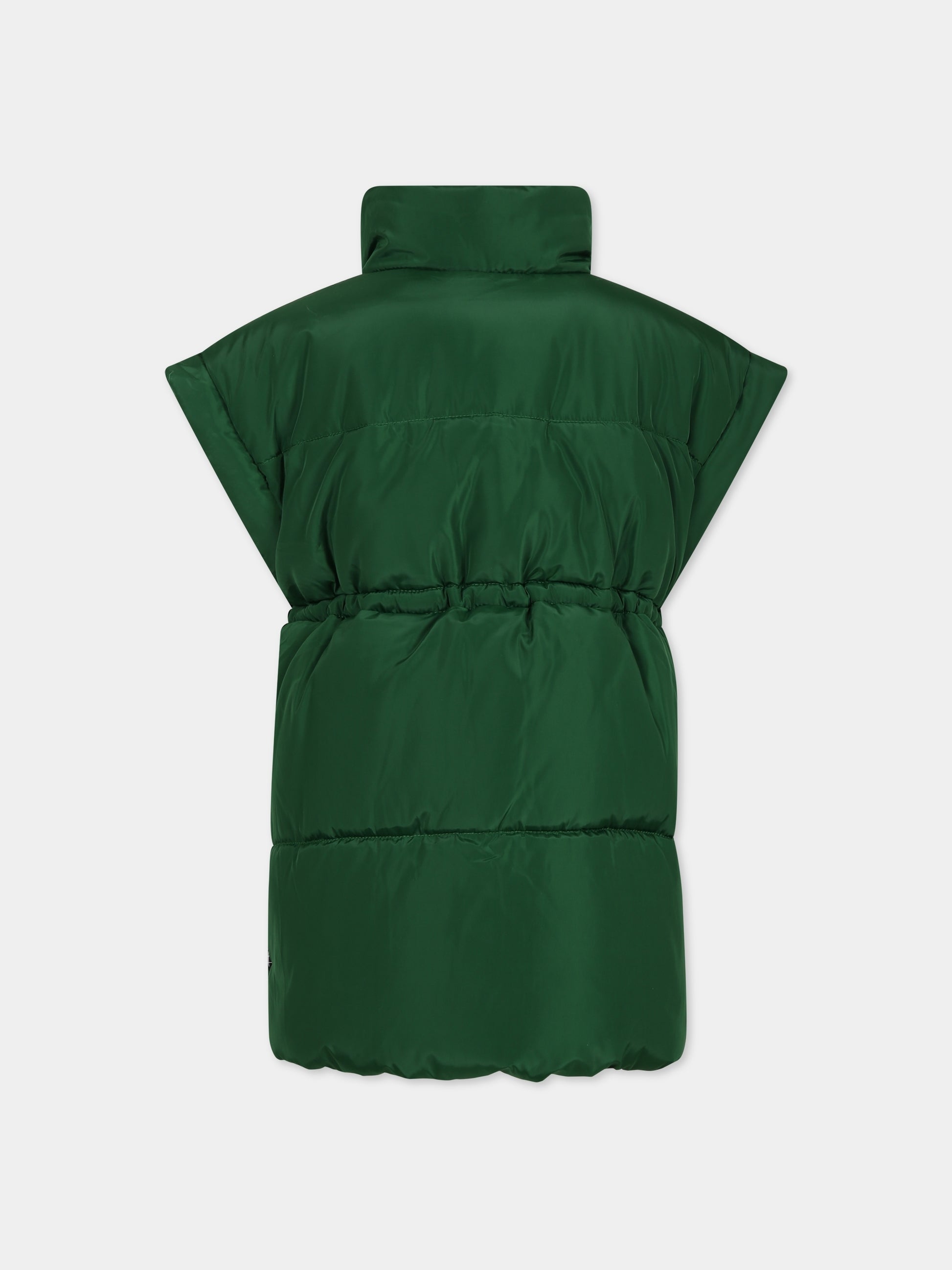 Gilet verde per bambina,Molo,5W23M202 8761