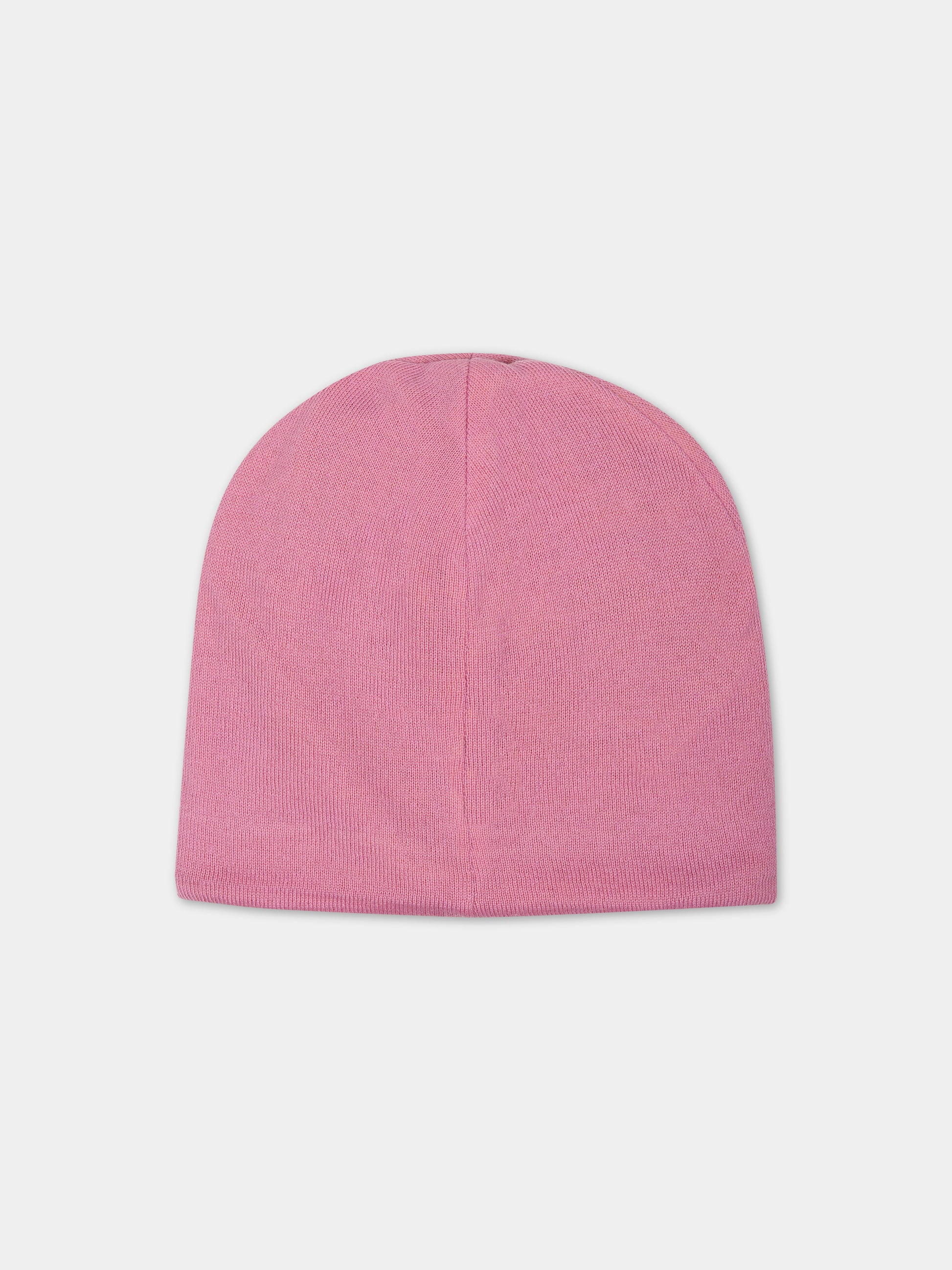 Berretto rosa per bambina con smile,Molo,7W23S304 8765