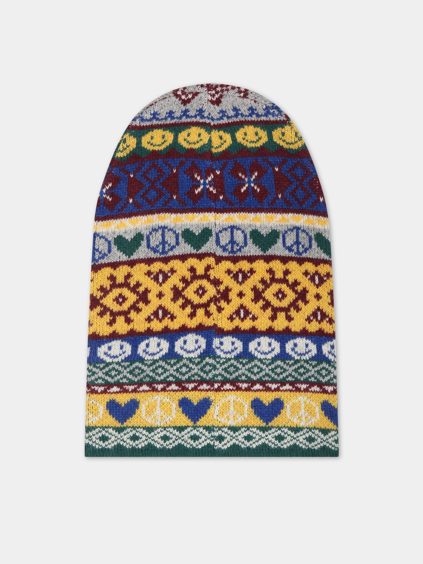 Balaclava multicolor per bambina con smile,Molo,7W23S404 3292