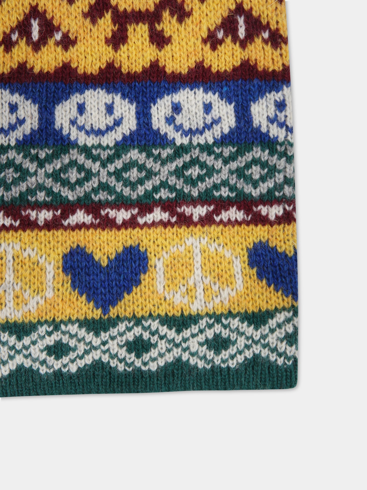 Balaclava multicolor per bambina con smile,Molo,7W23S404 3292