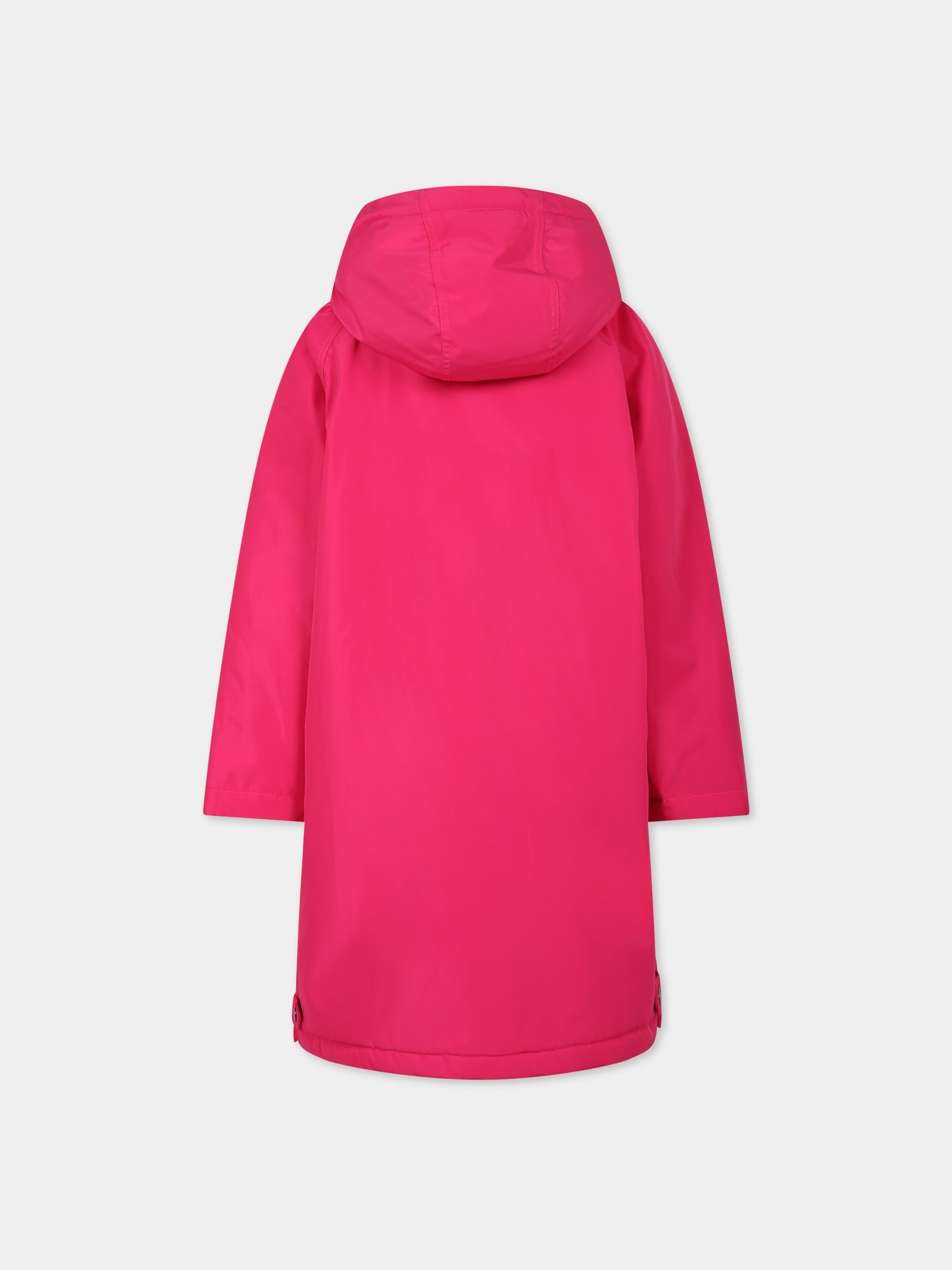 Parka fucsia per bambina,Molo,5W23M307 8775