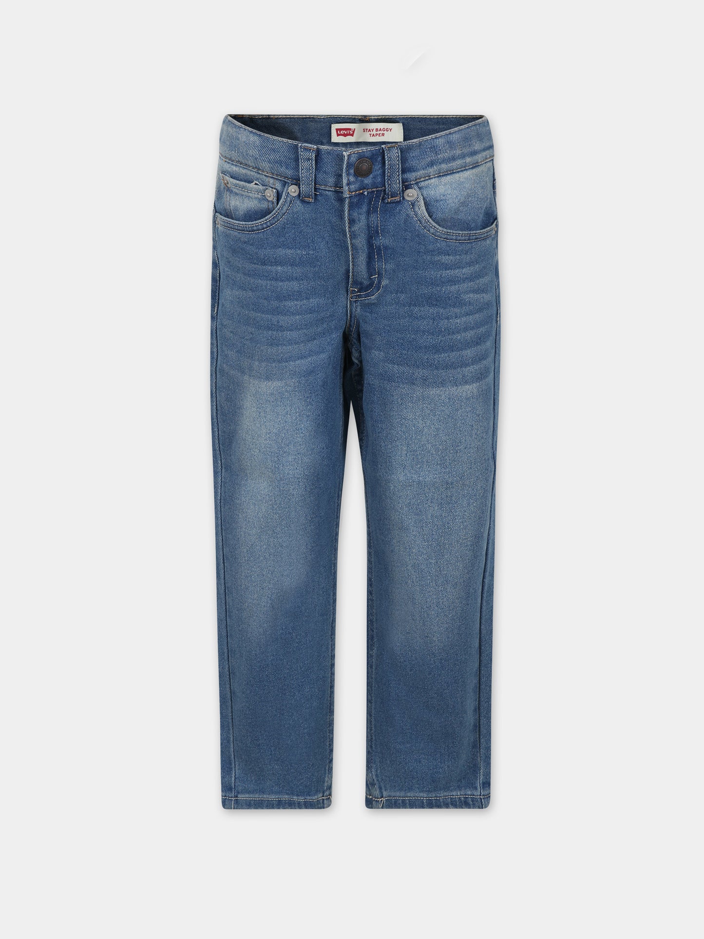 Jeans baggy celeste per bambino,Levi's Kids,23WMLK8EH870 M1I