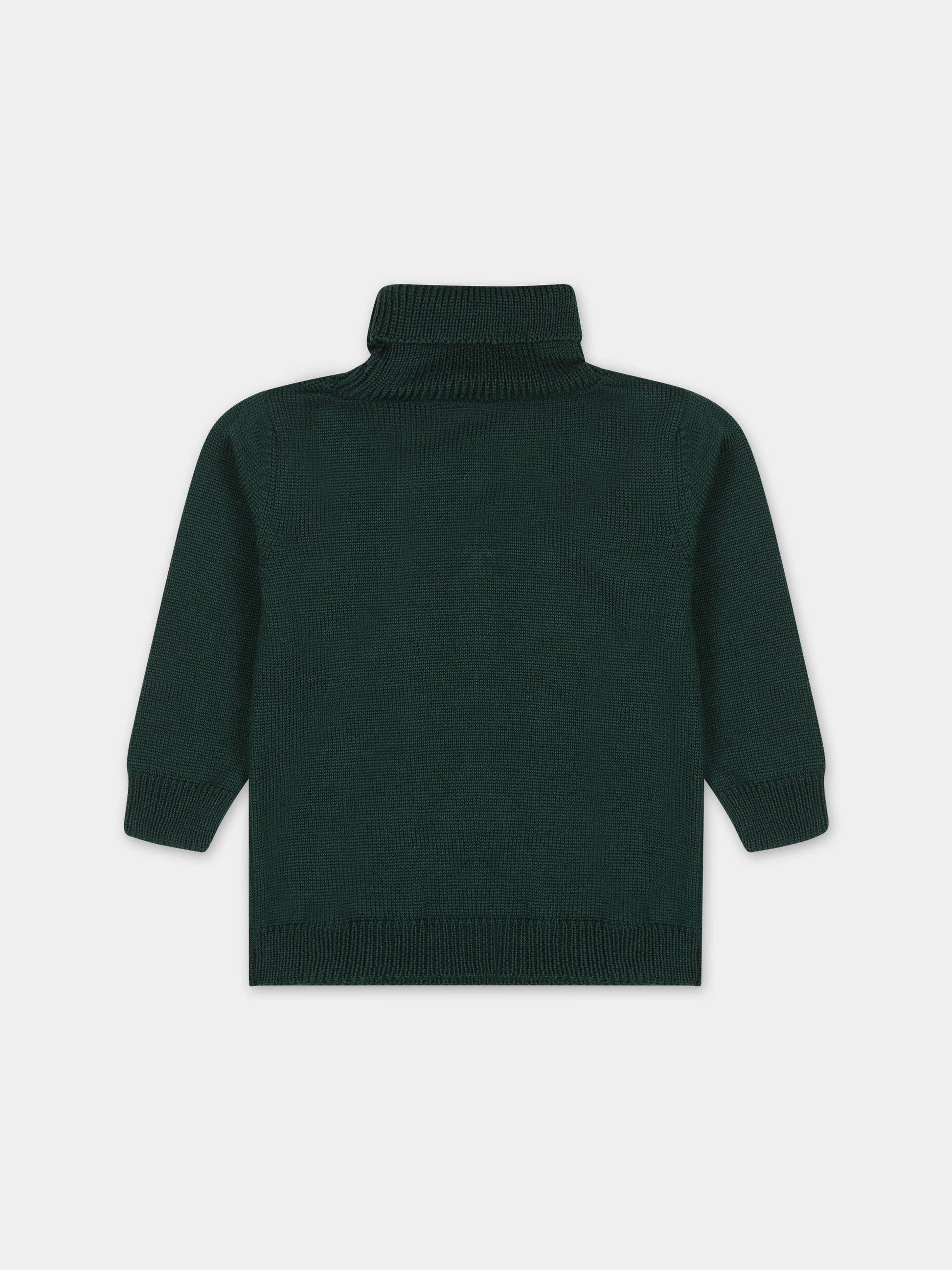 Dolcevita verde per neonato,Little Bear,7155 VERDE