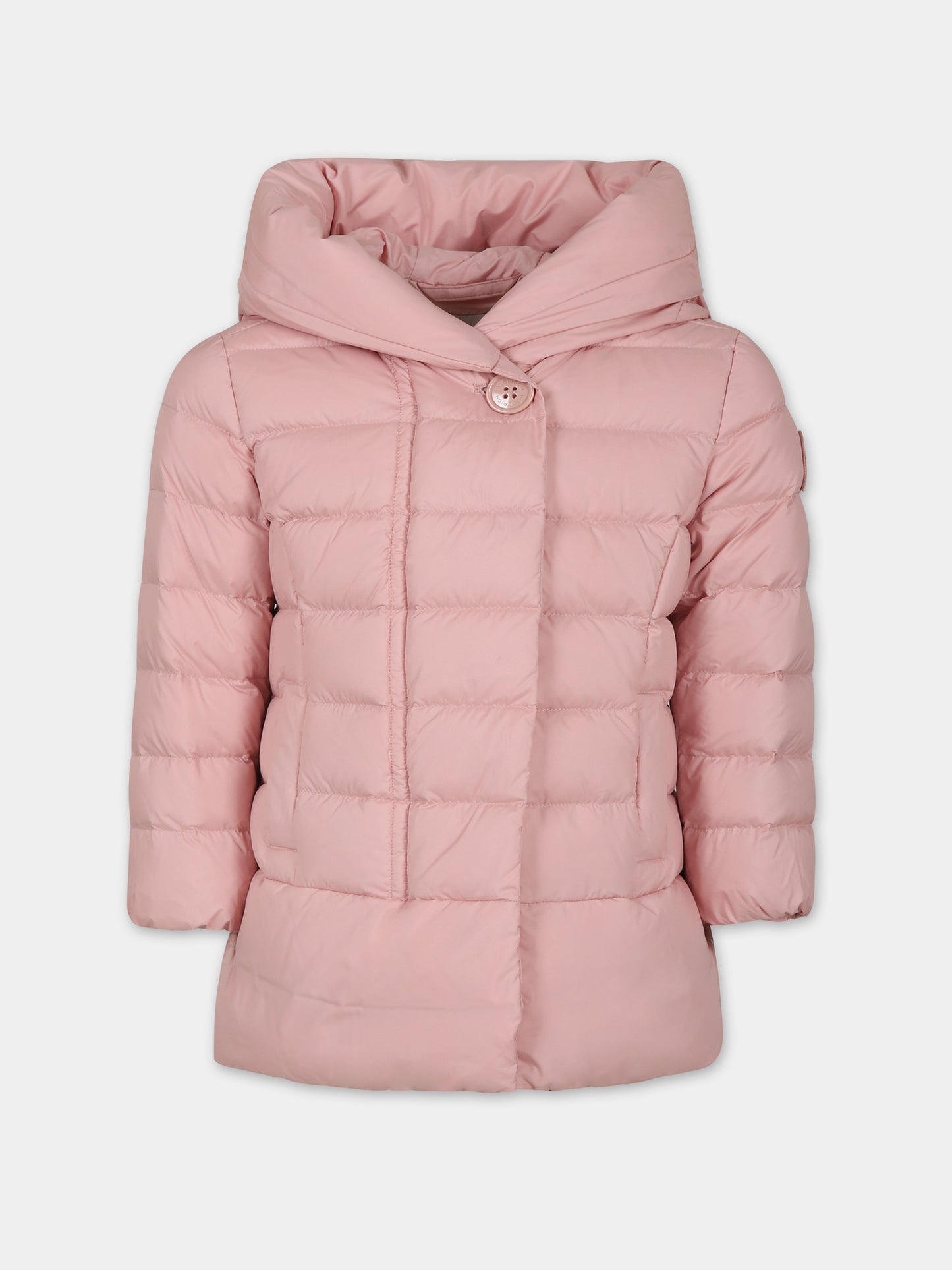 Piumino rosa per bambina,Woolrich Kids,CFWKOU0408FRUT2740 492