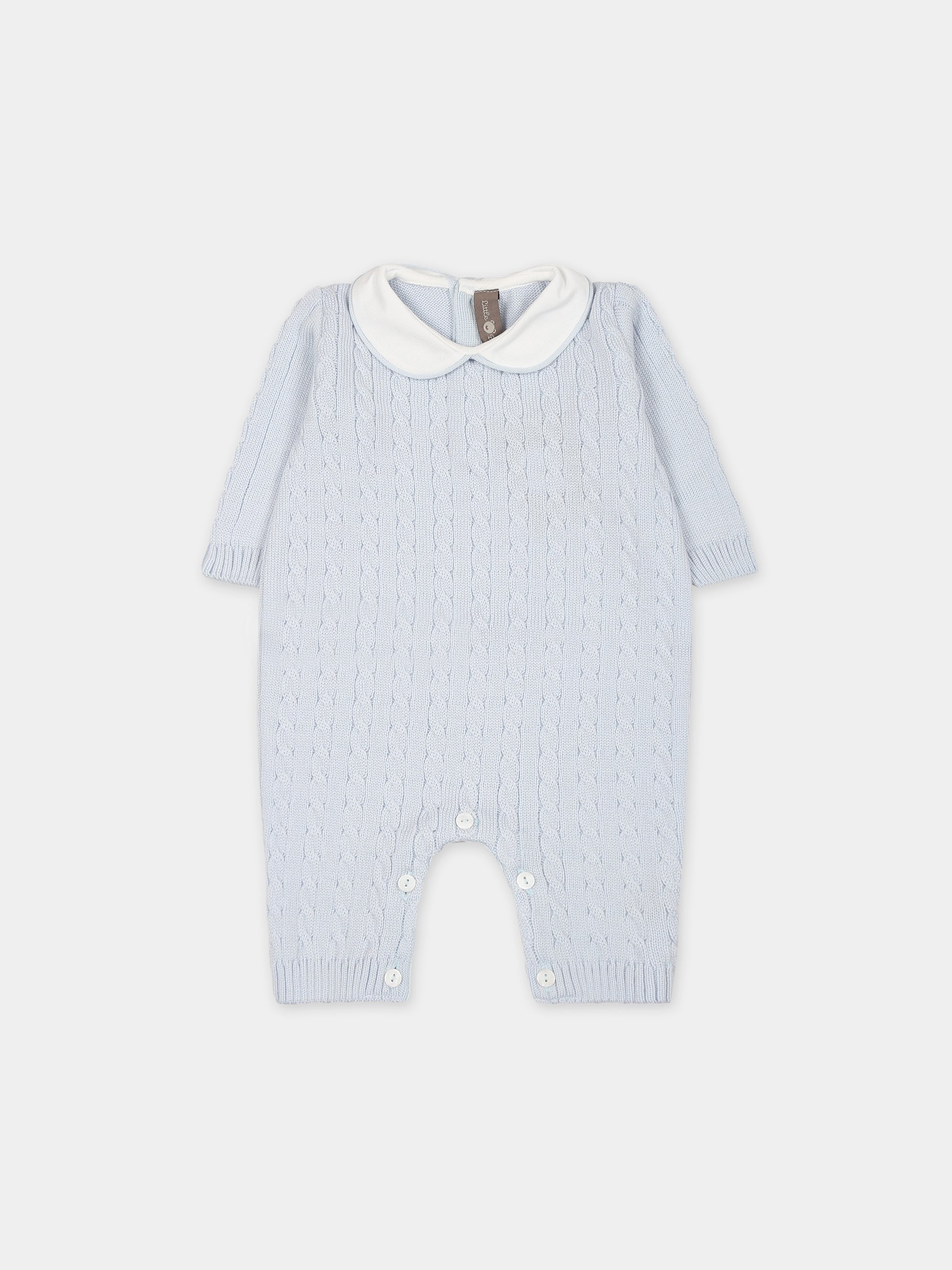 Tutina celeste per neonato,Little Bear,7127 CIELO