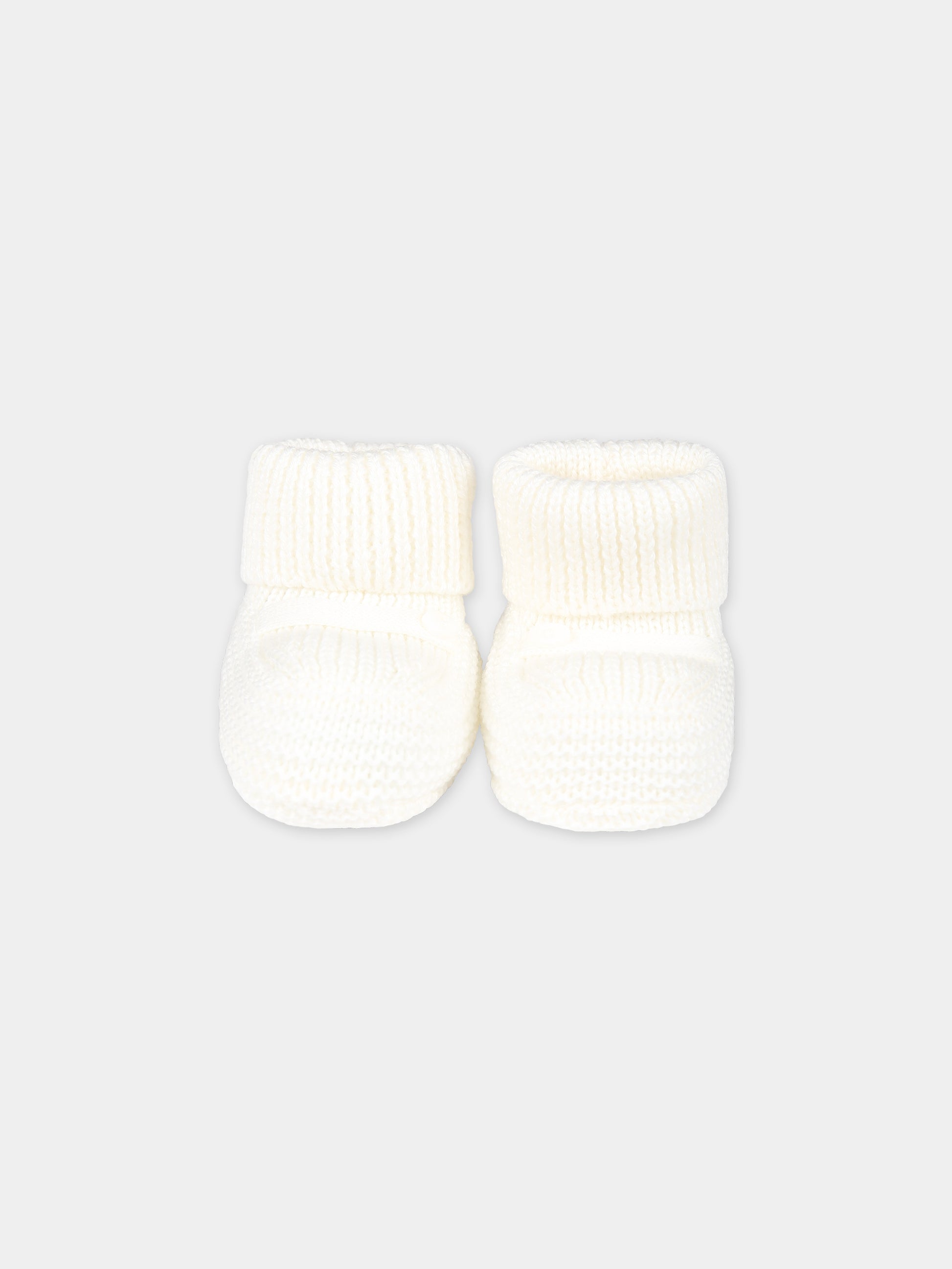 Babbucce multicolor per neonati,Little Bear,7141 LATTE