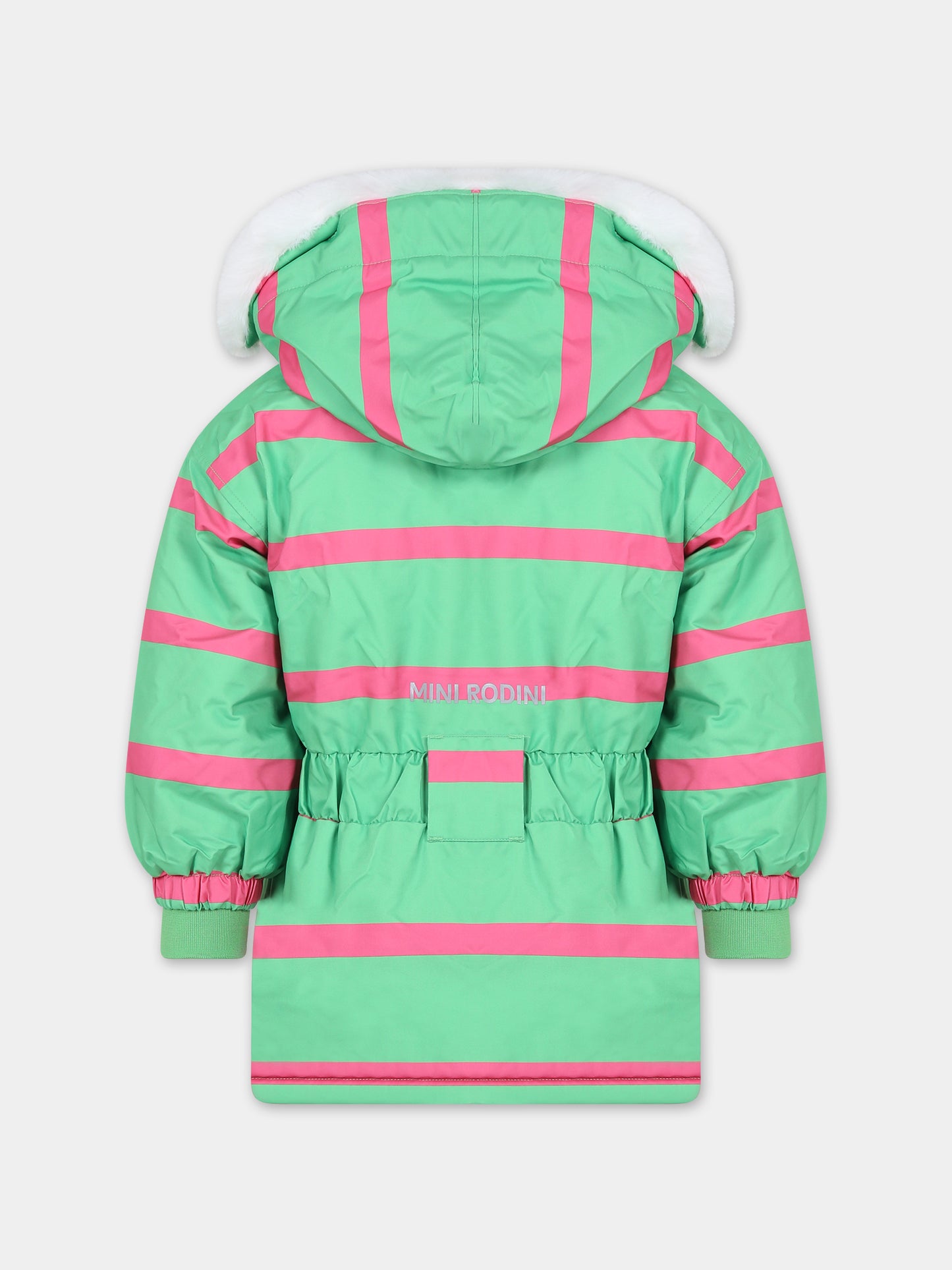 Piumino verde per bambina,Mini Rodini,2371013575