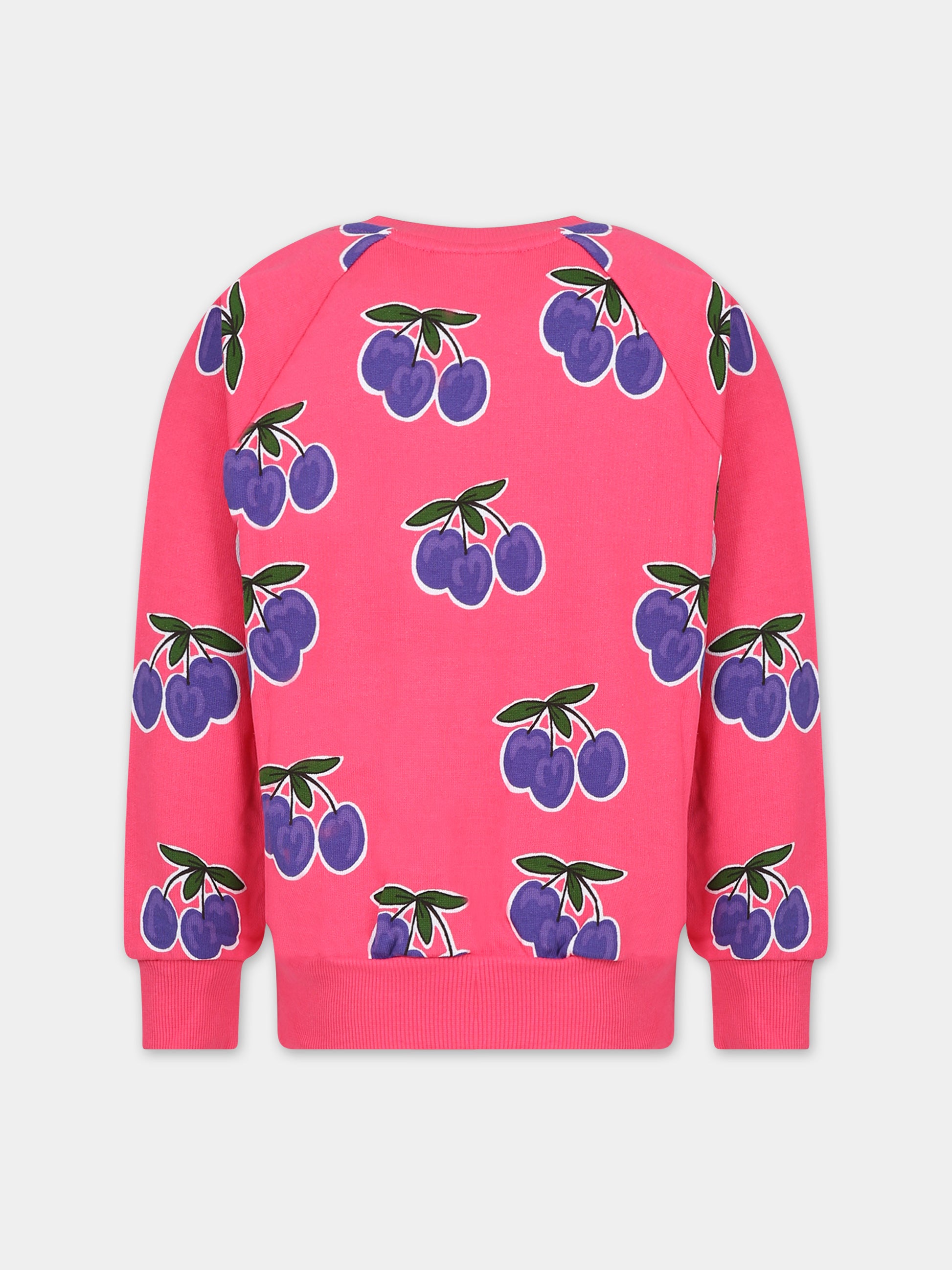 Felpa fucsia per bambina,Mini Rodini,2372013828