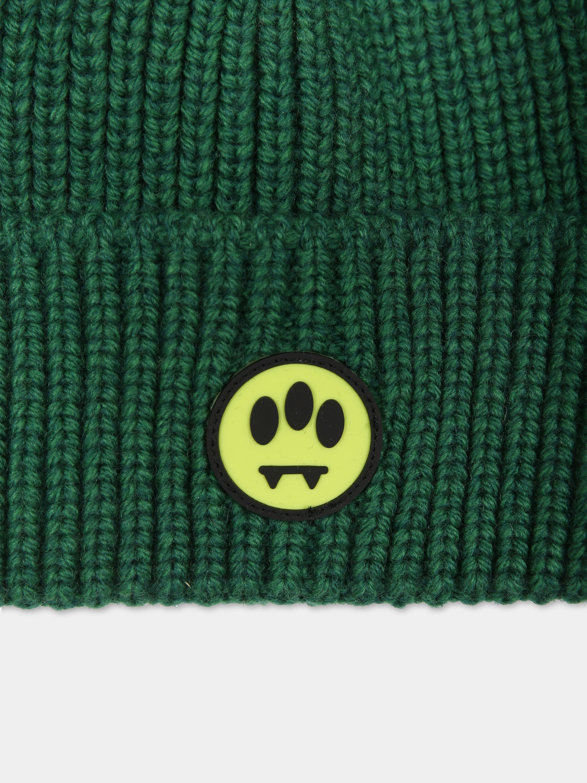 Berretto verde per bambini con smile,Barrow,F3BKJUHT090 BW012