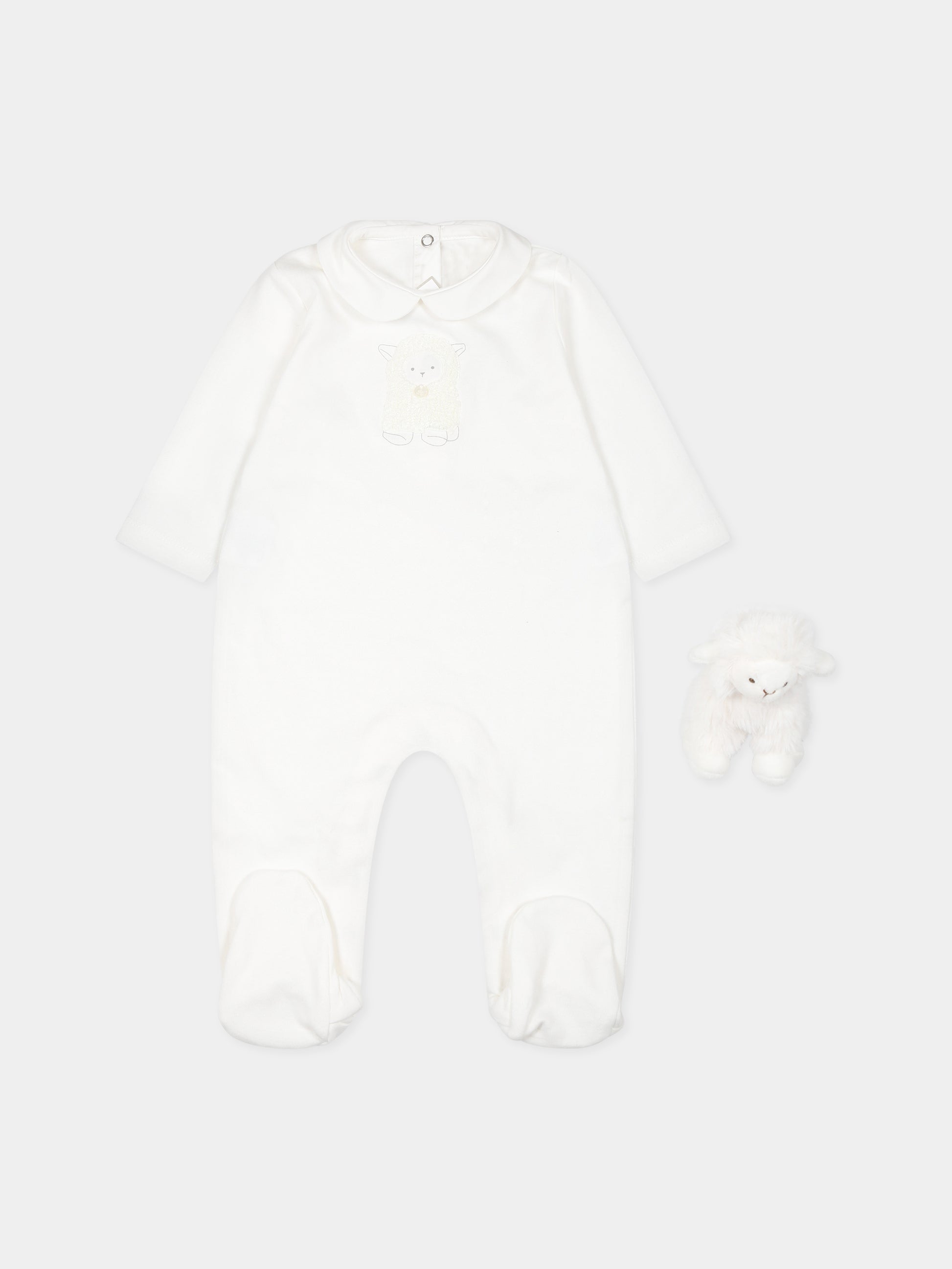 Set avorio per neonati con Edmond,Tartine Et Chocolat,TX99010-13