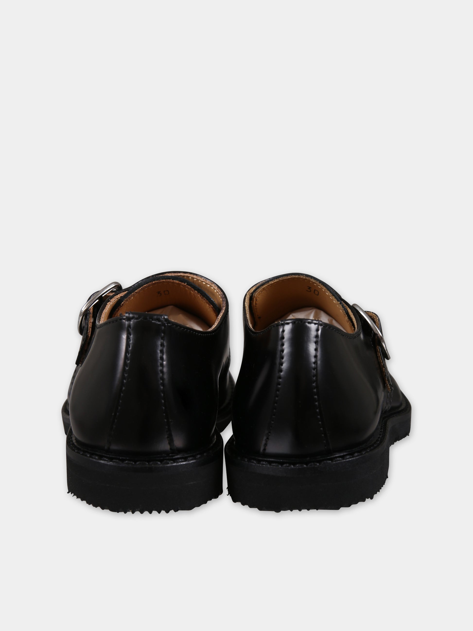 Moccassini neri per bambino,Gallucci Kids,J20393AMBOE999