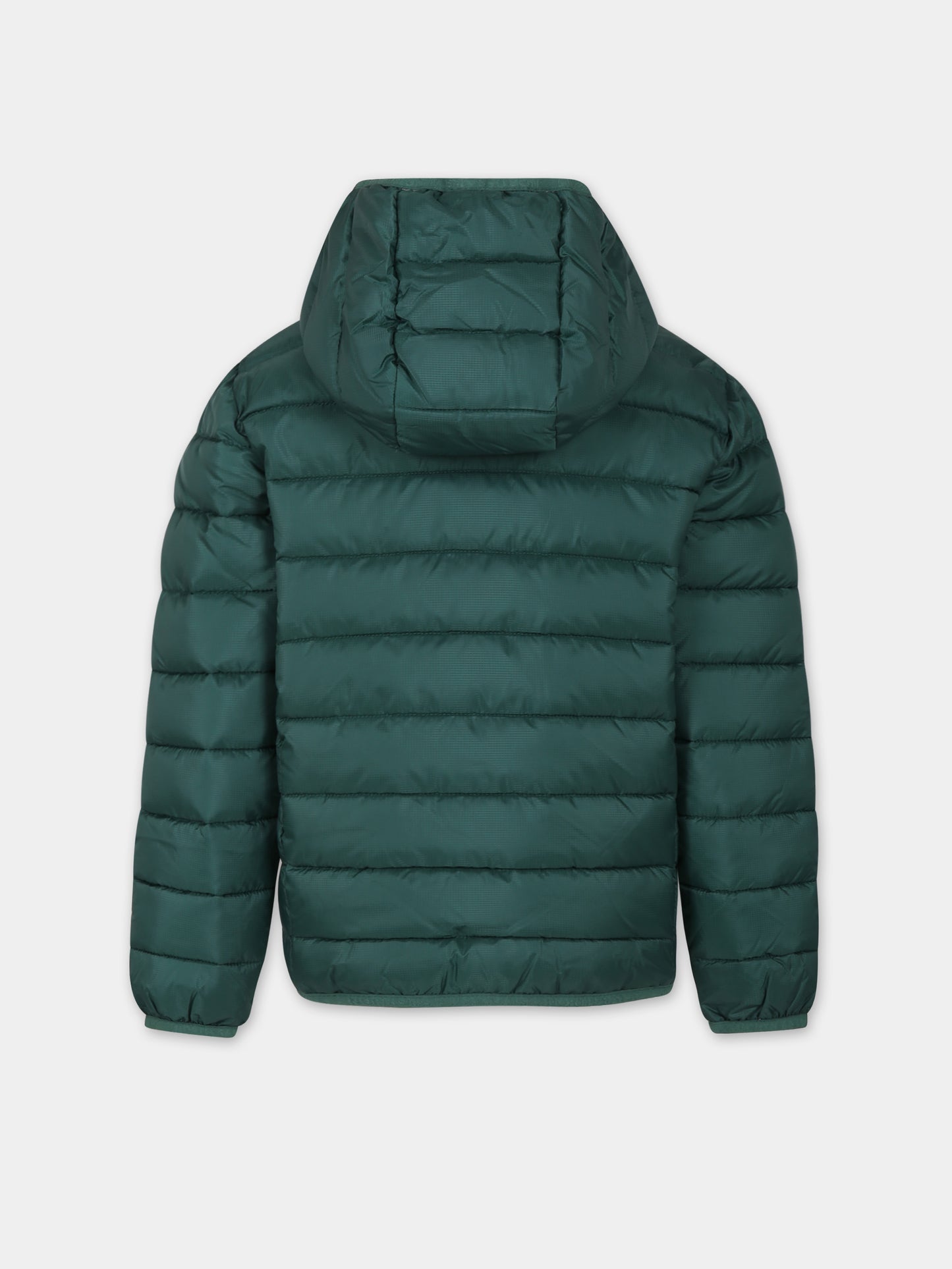 Piumino verde per bambino con logo,North Sails,701910 000 0403