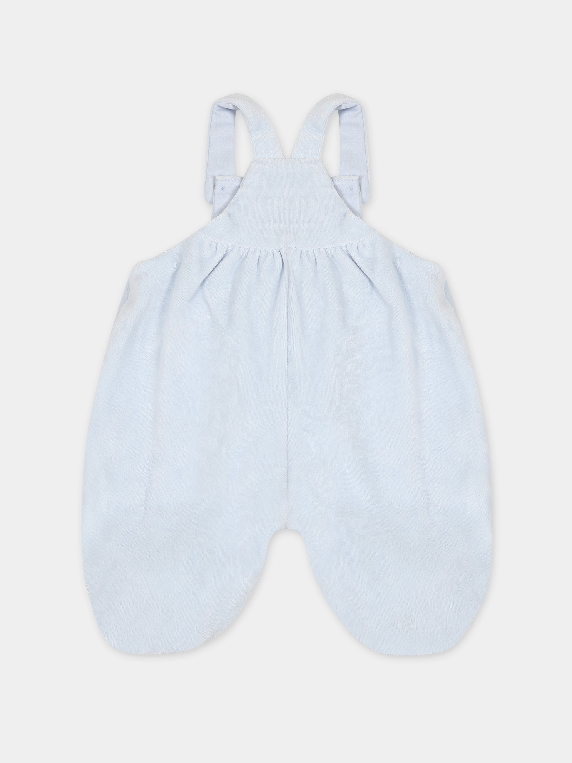 Set celeste per neonato con pois,Monnalisa,22B500 2049 0152