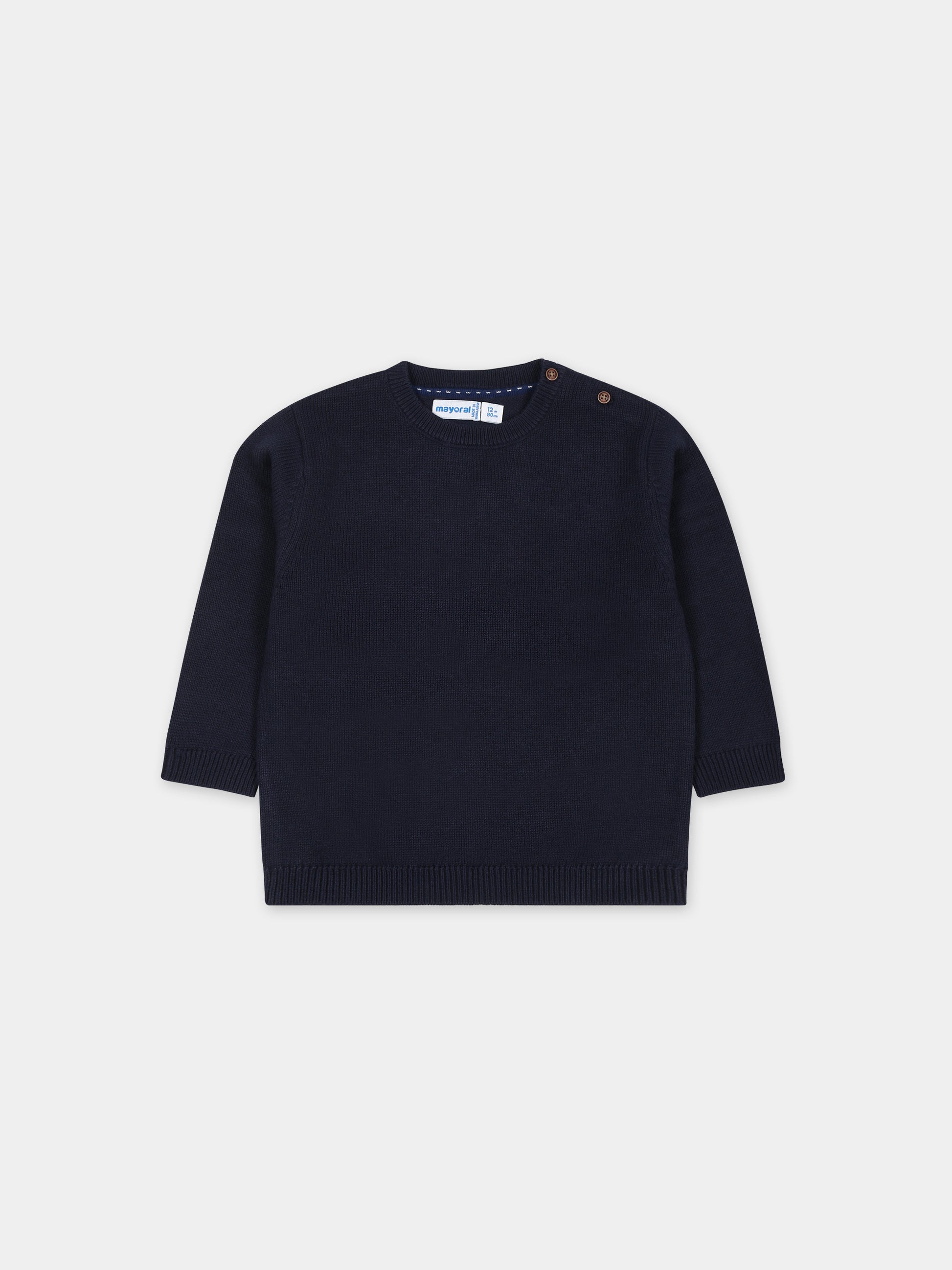 Maglione blu per neonato,Mayoral,351 041