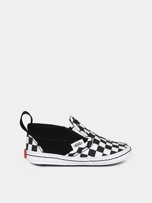 Skeakers Slip-On V Crib multicolor da culla per neonati,Vans,VN0A2XSLFB71
