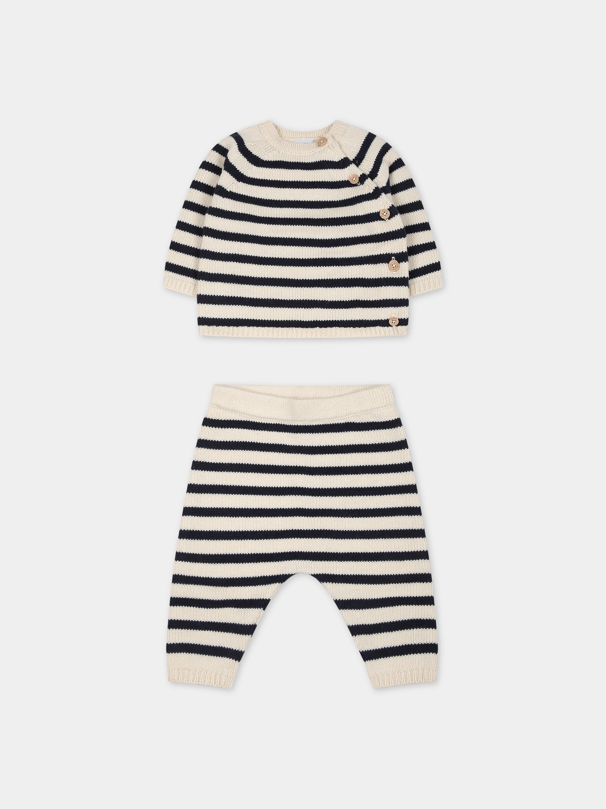 Completo nascita multicolor per neonato,Petit Bateau,A091R 01