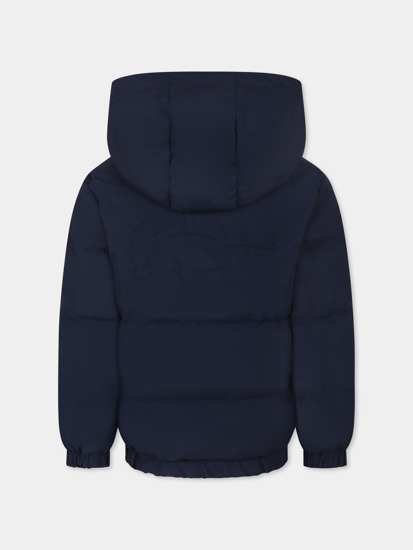 Piumino blu per bambino con coccodrillo,Lacoste,BJ1128 166