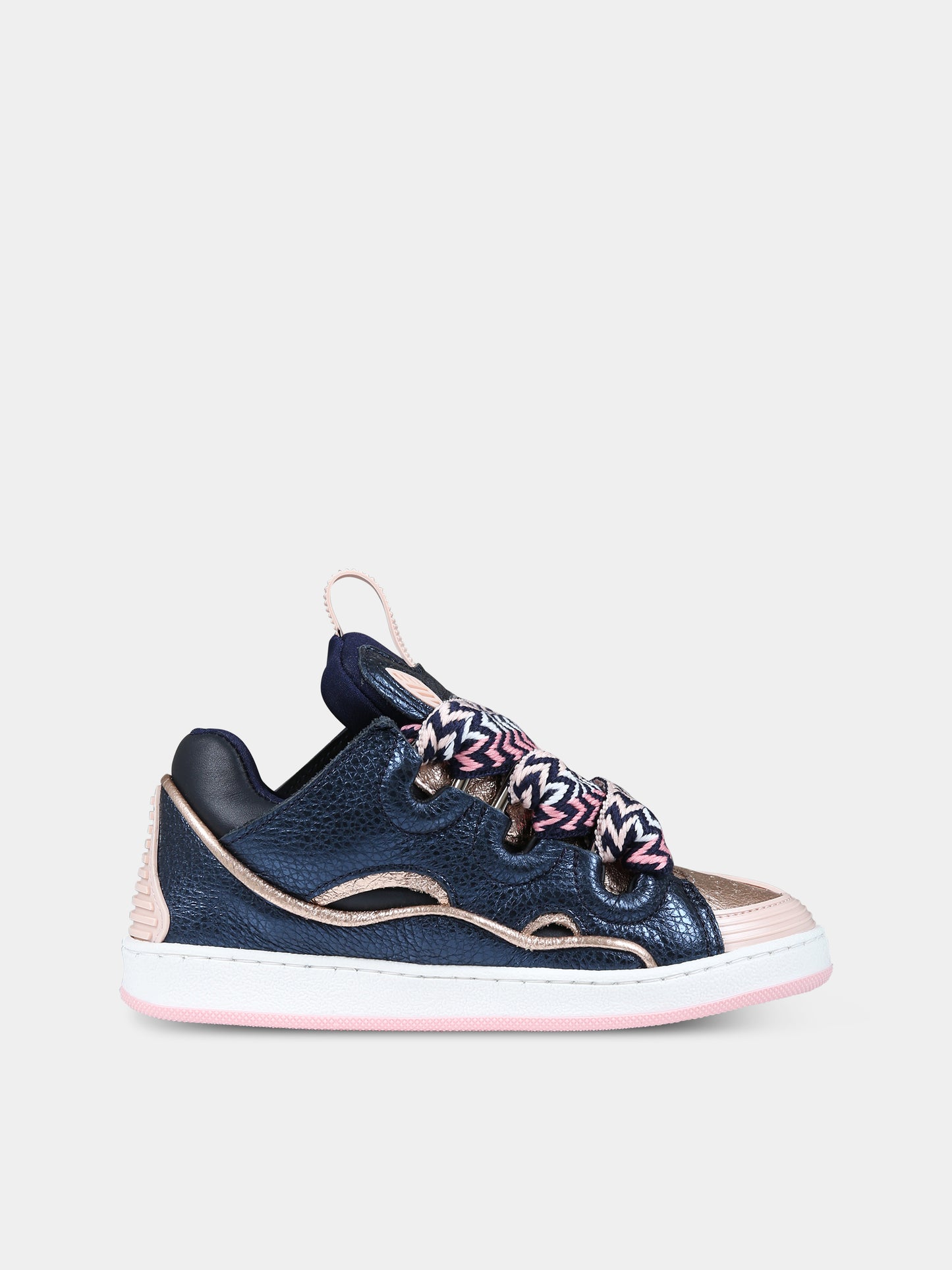 Sneakers blu per bambina,Lanvin Petite,N19056 841