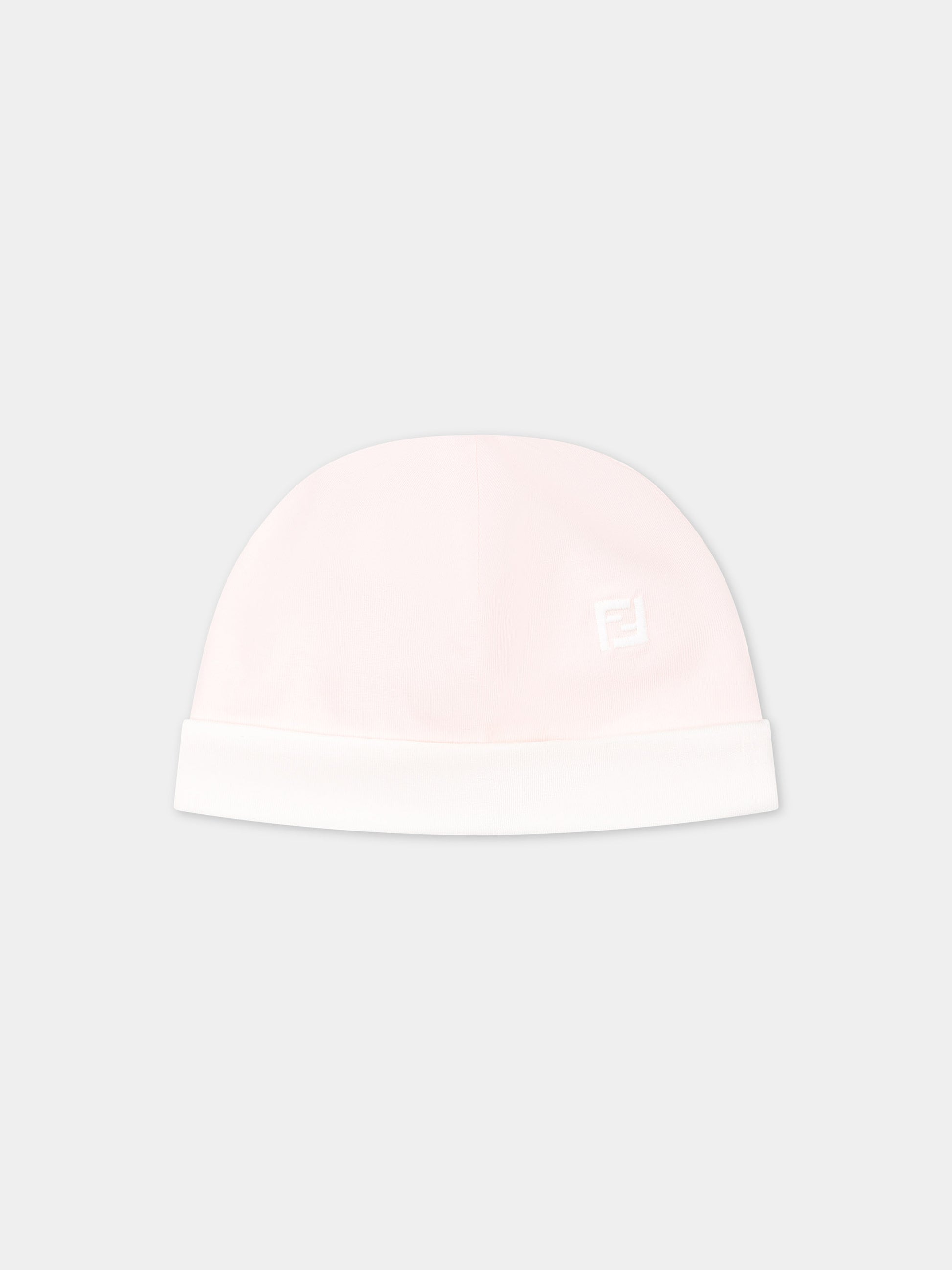 Set rosa con logo per neonata,Fendi Kids,BUK110 ST8 F0C11
