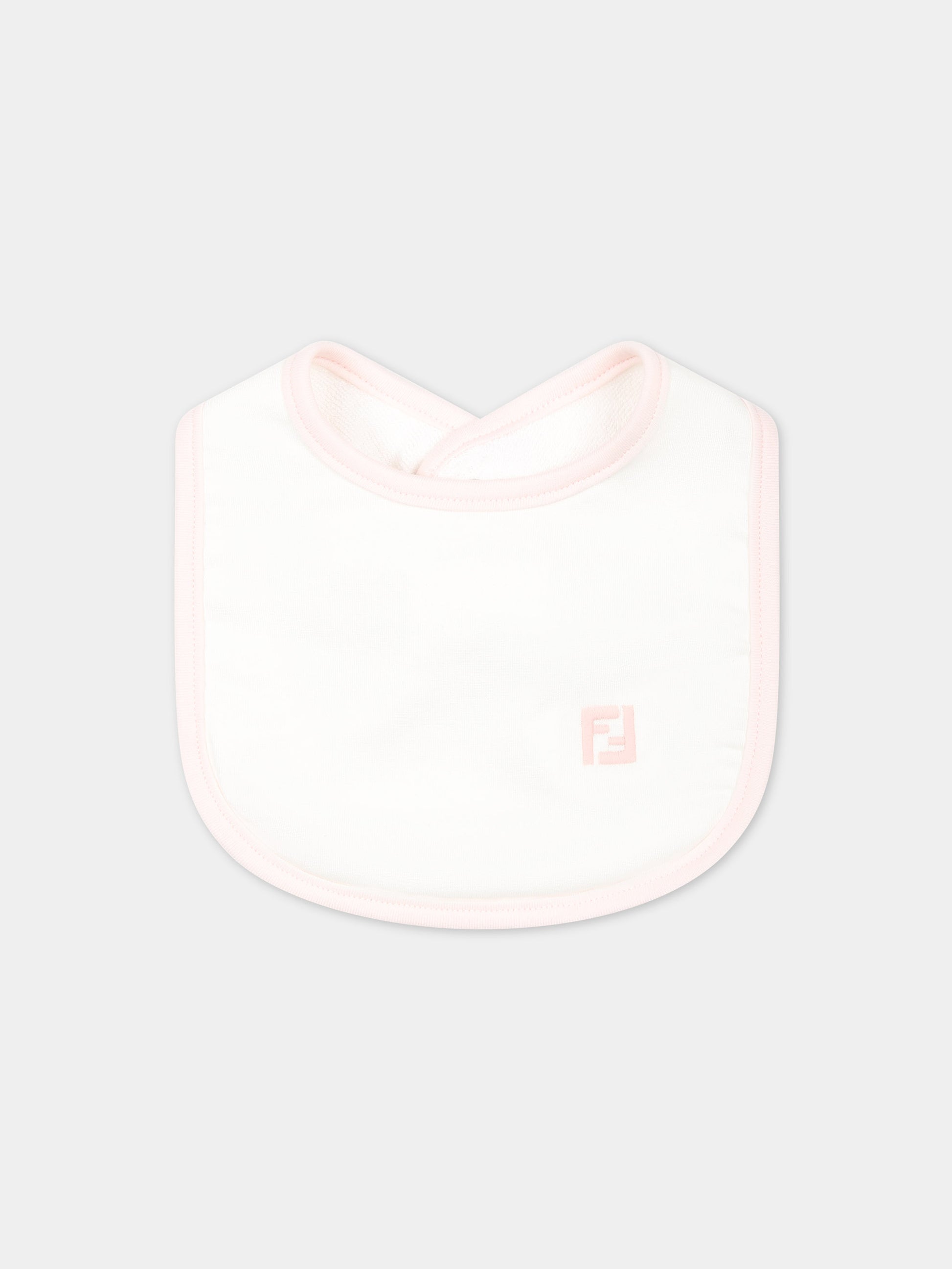 Set rosa con logo per neonata,Fendi Kids,BUK110 ST8 F0C11