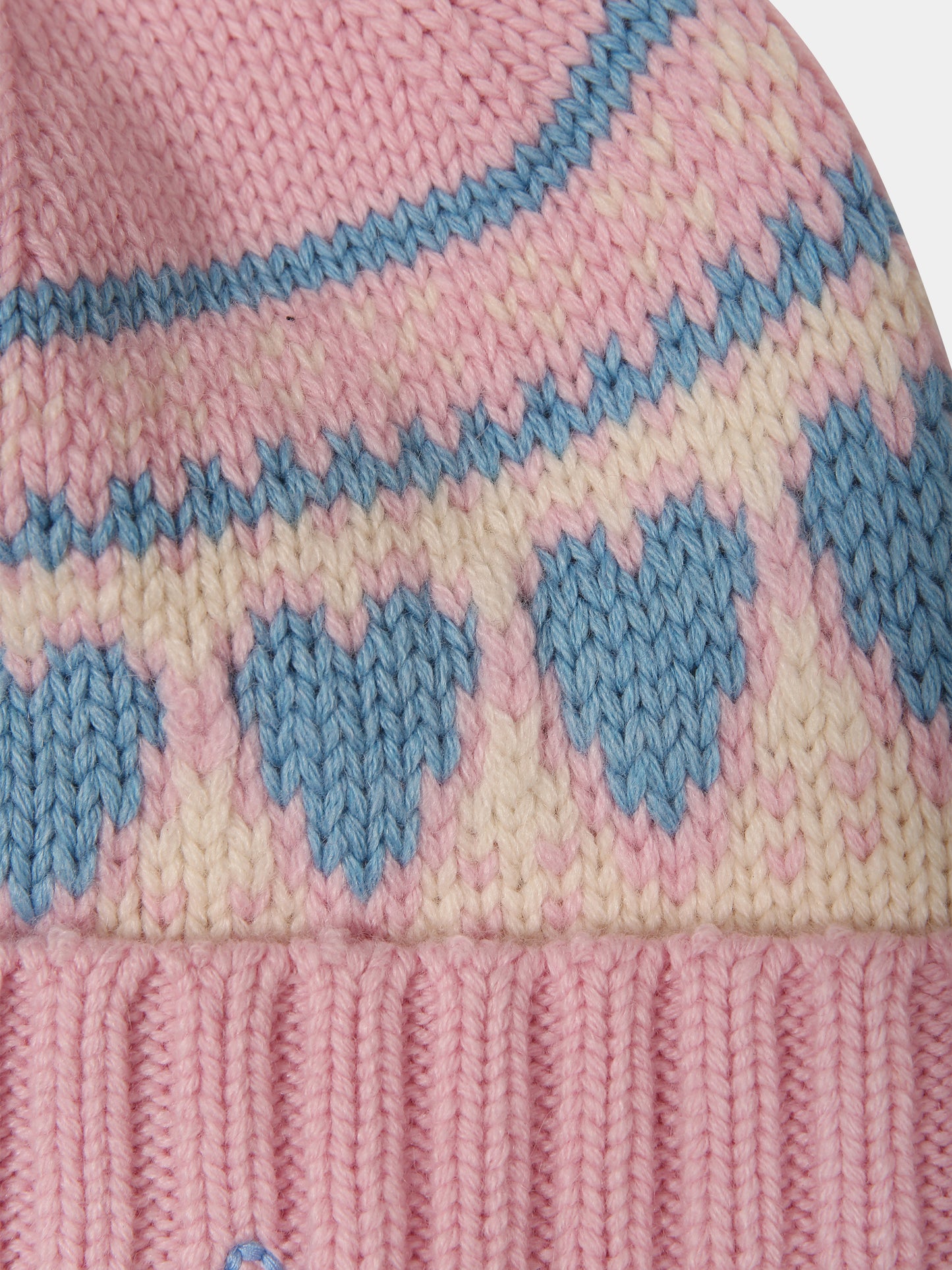 Berretto rosa per bambina con logo,Mc2 Saint Barth,WENGEN NORDIC W JR LOVE NORDIC 21