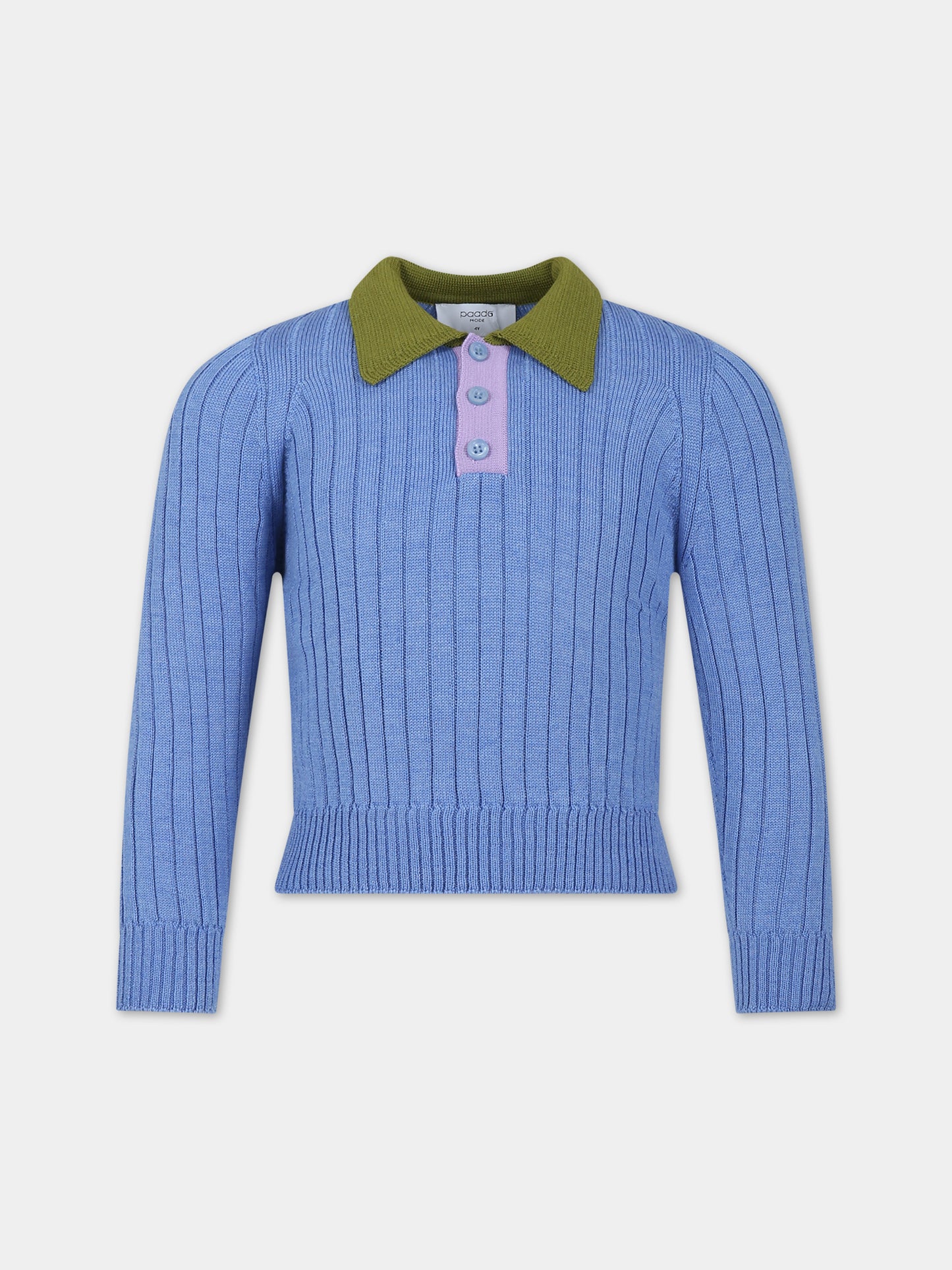 Maglione azzurro per bambina,Paade Mode,234115339