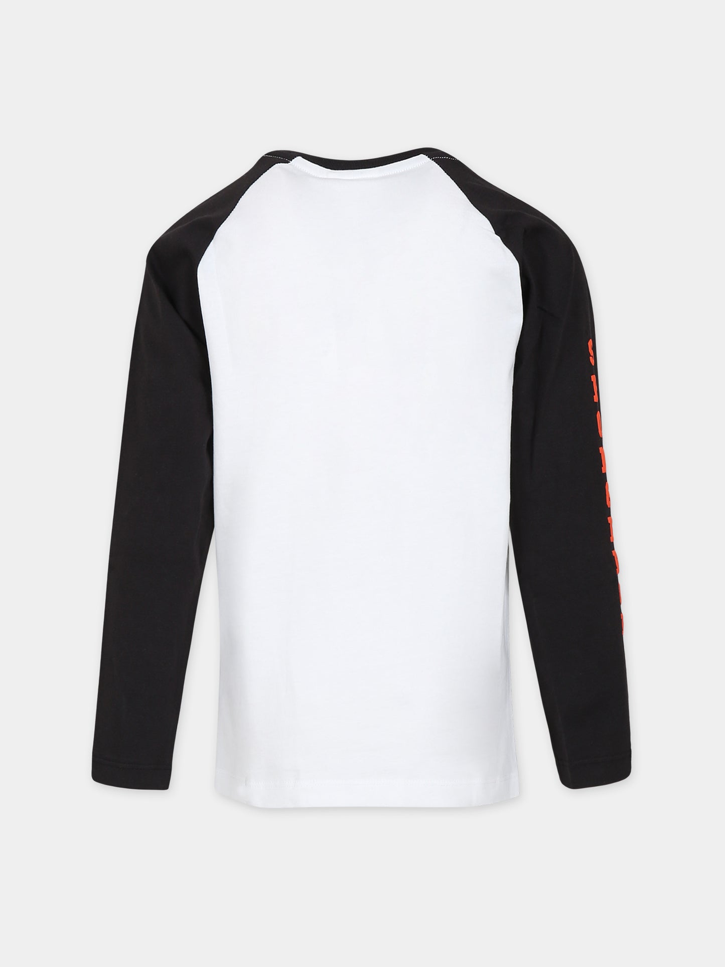 T-shirt nera per bambini con Spongebob,Puma,23WMPU622286 02