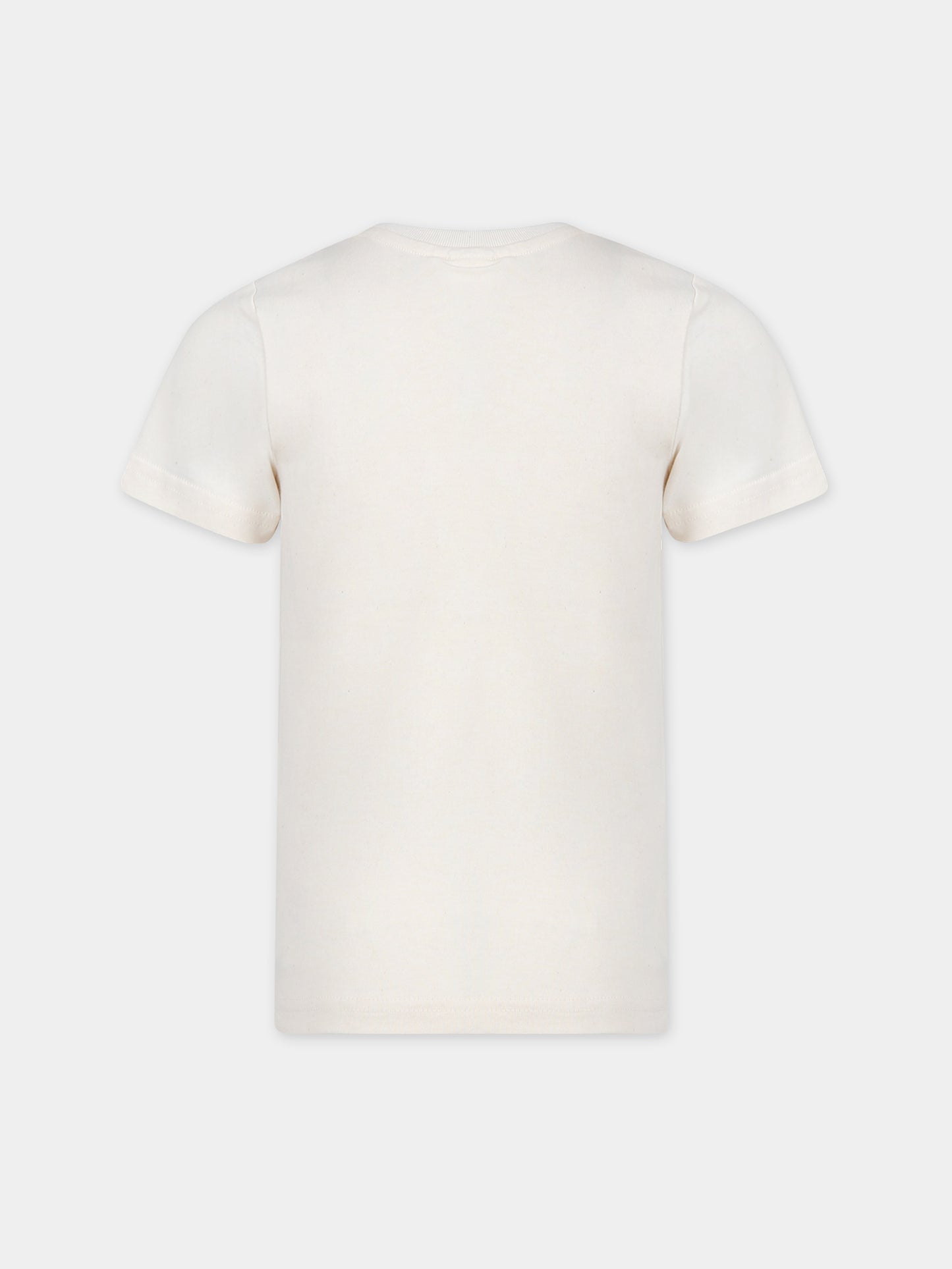 T-shirt avorio per bambini con Puffi,Puma,23WMPU622981 99