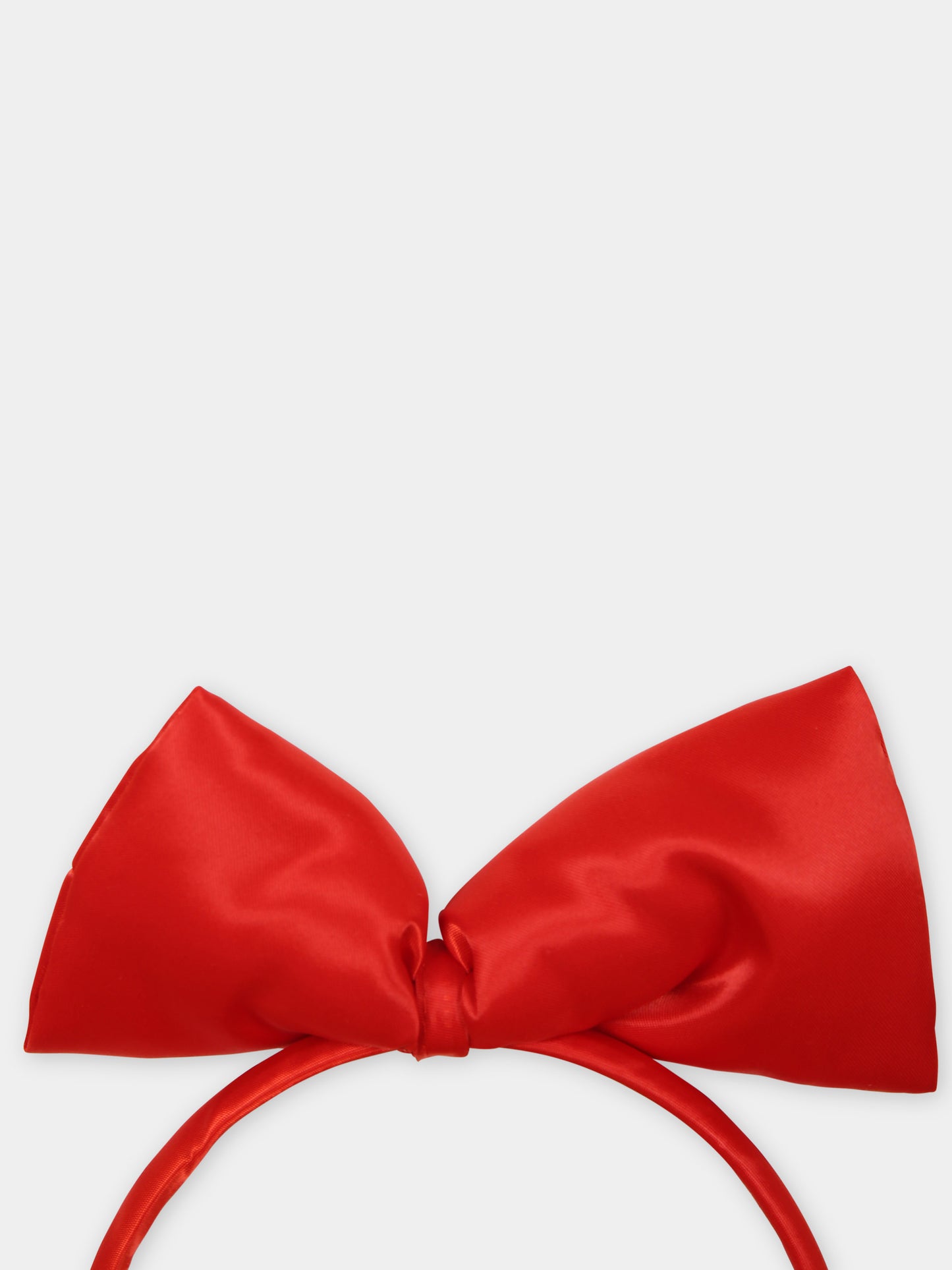 Cerchietto rosso per bambina con fiocco,Mini Rodini,2416010242