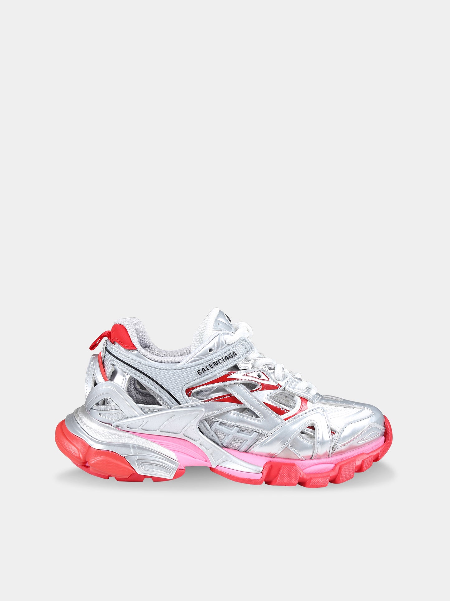 Sneakers basse Track.2 grigie per bambina,Balenciaga,690494 W3AEM 8165