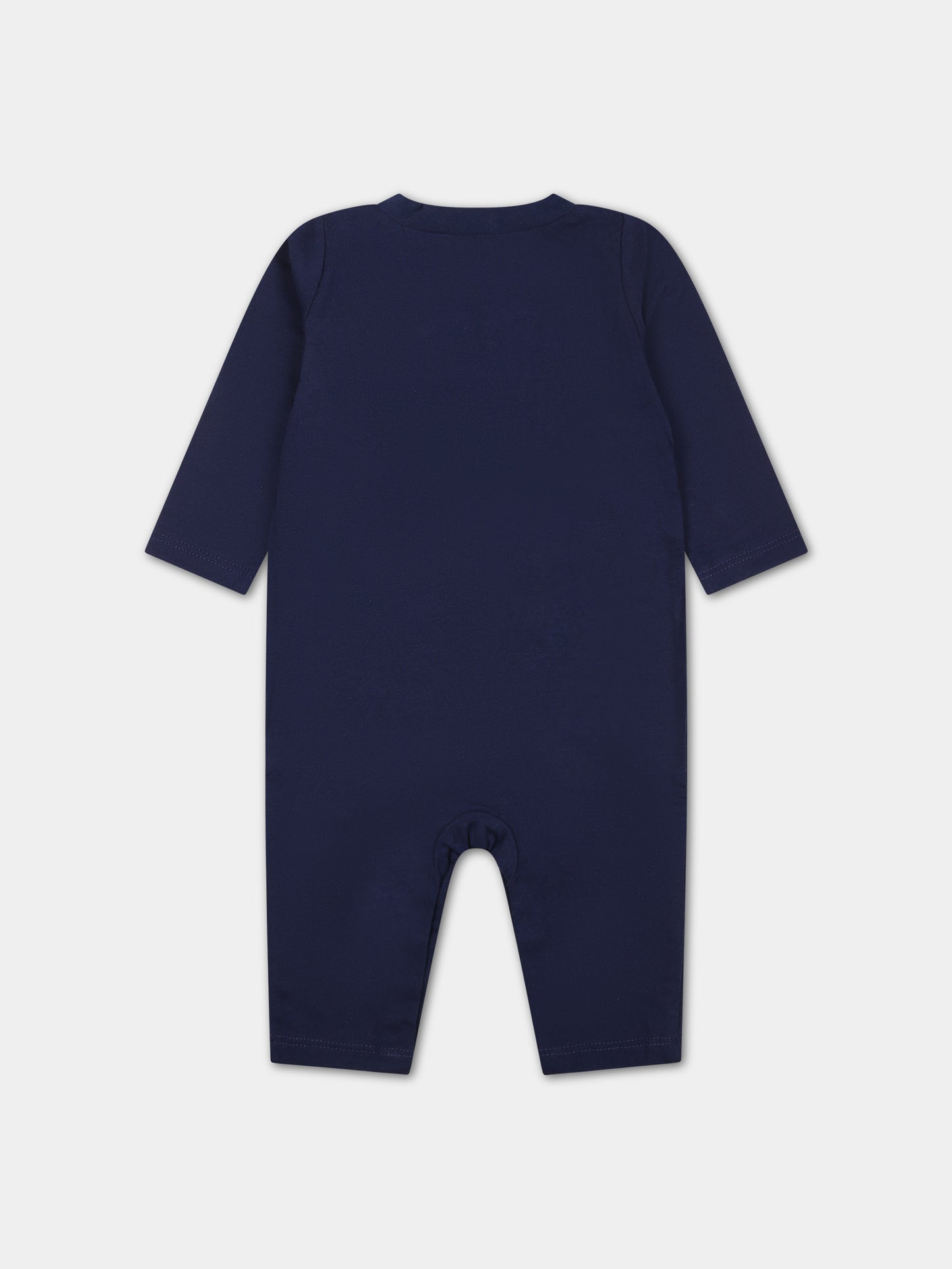 Tutina blu per neonato con swoosh,Nike,56K284 U90