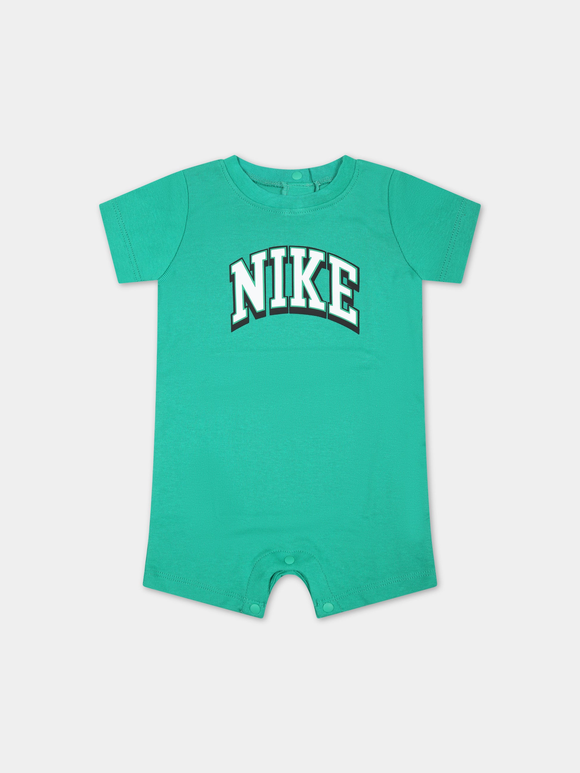 Set pagliaccetto verde per neonato con logo,Nike,NN1049 E5D