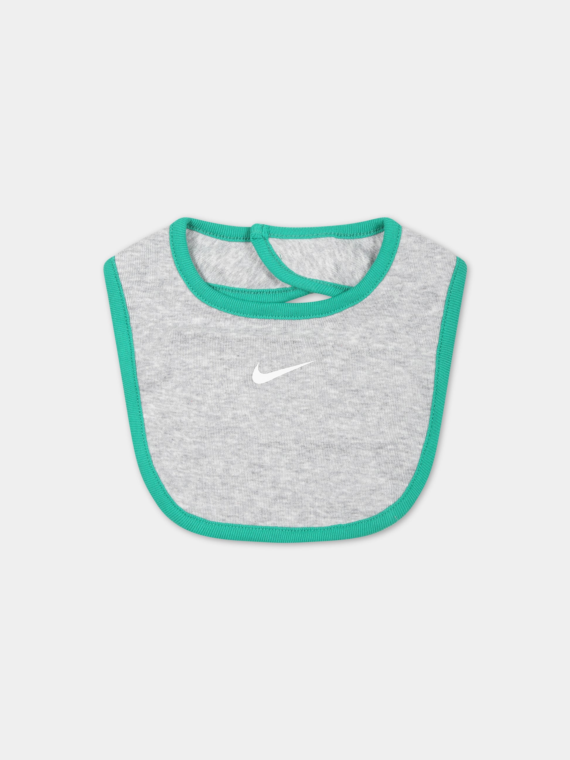 Set pagliaccetto verde per neonato con logo,Nike,NN1049 E5D