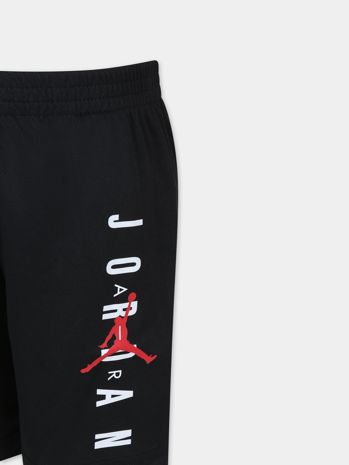 Shorts neri per bambino con iconico Jumpman,Jordan,957176 023