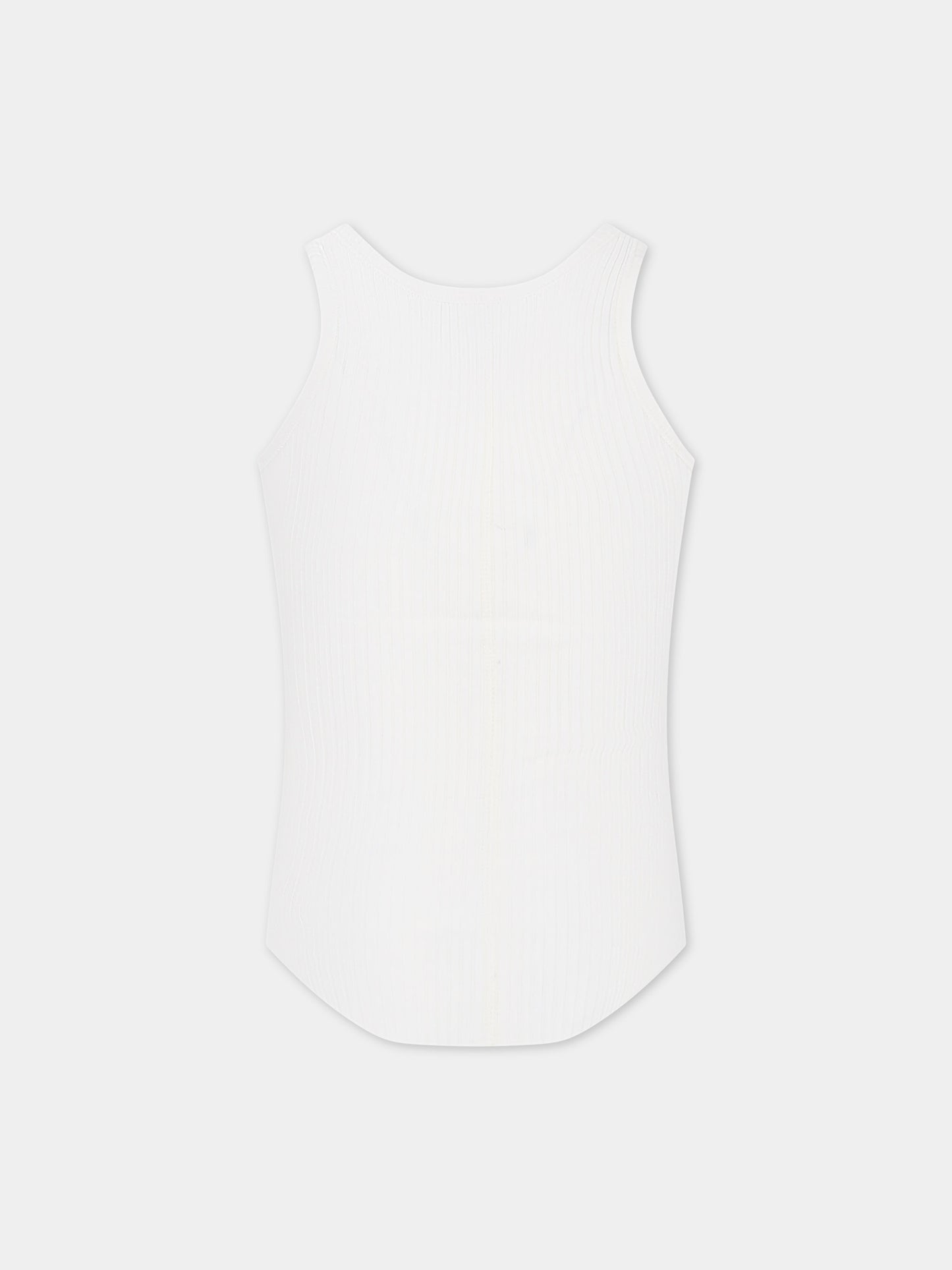 Canotta bianca per bambina,Molo,2S24A103 8900