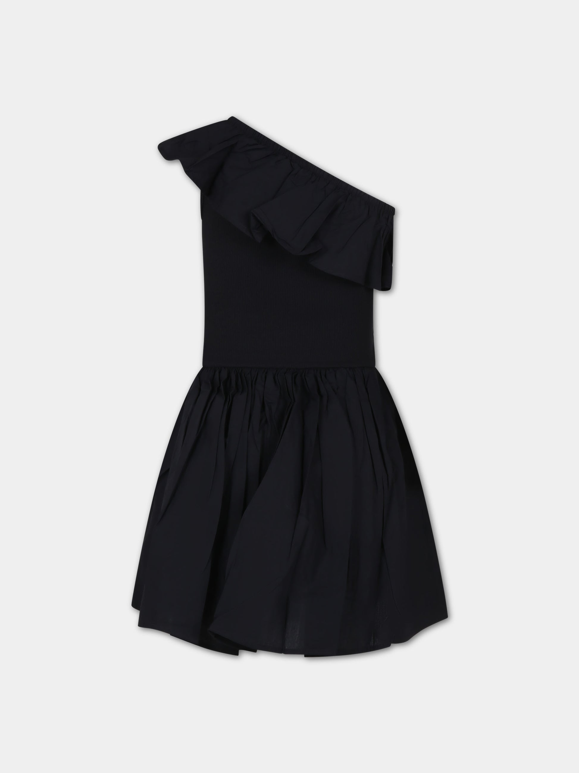 Vestito nero per bambina,Molo,2S24E103 0099