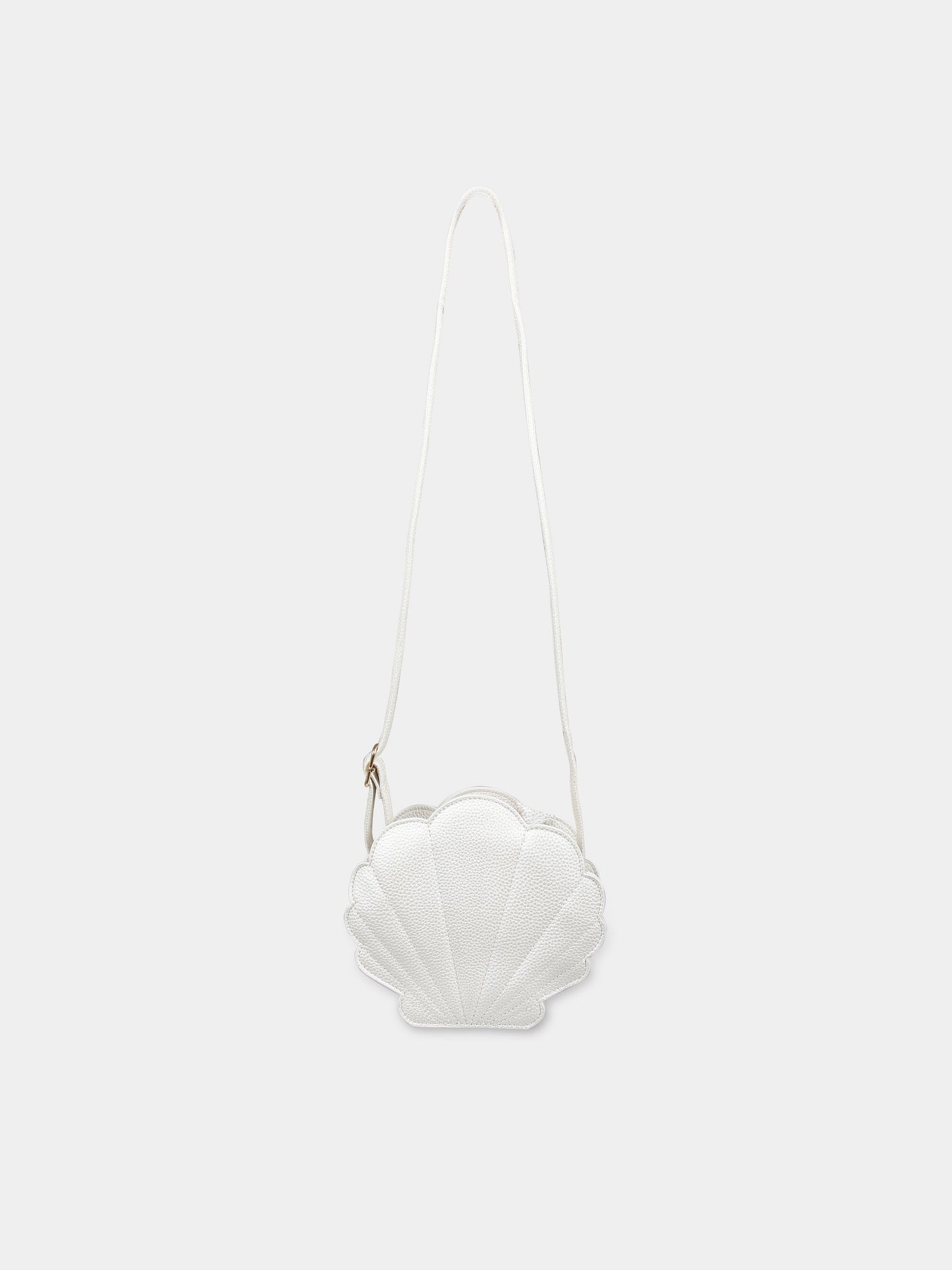 Borsa bianca per bambina,Molo,7S24V106 3514