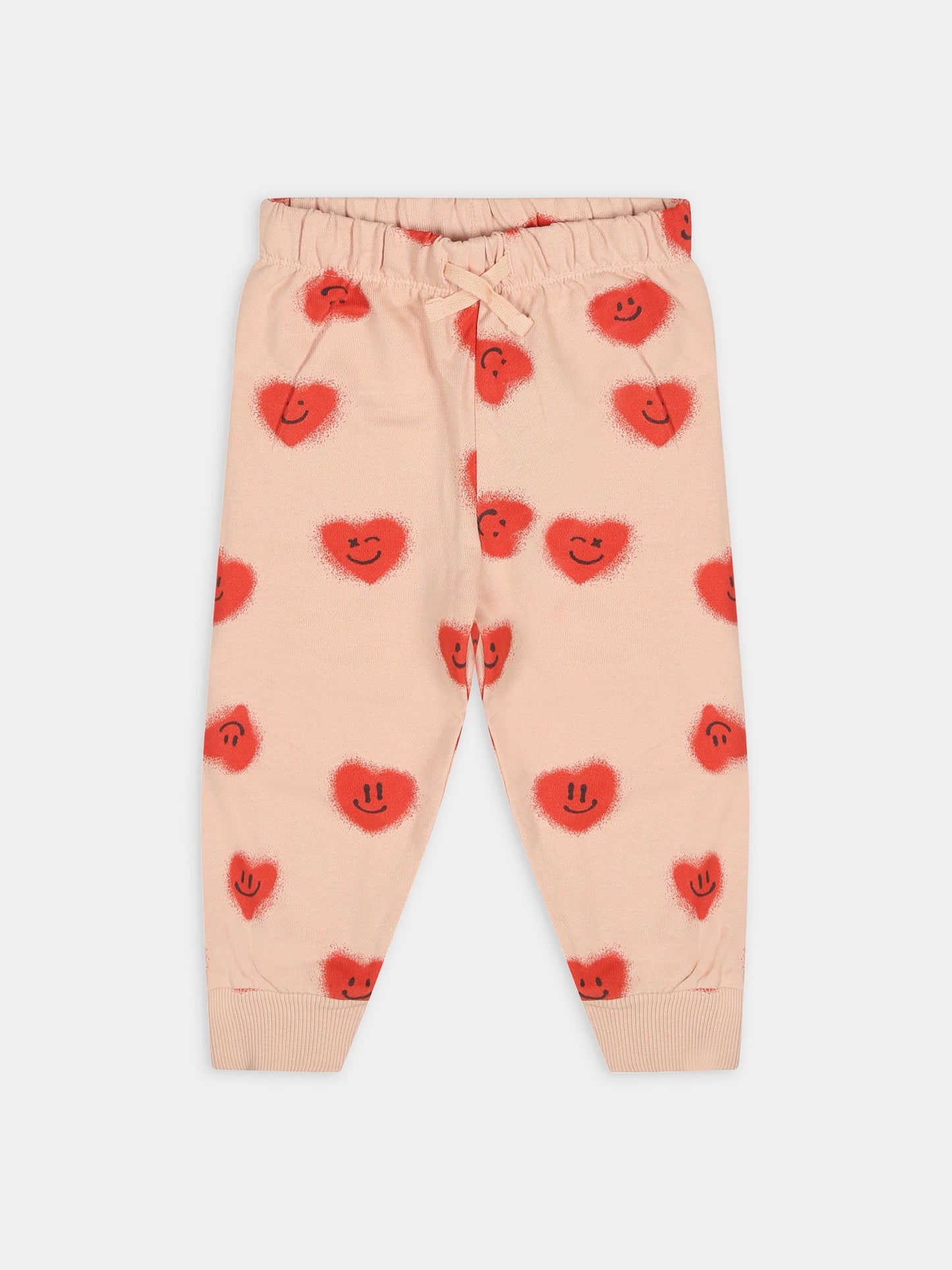 Pantaloni rosa per neonata con smile,Molo,4S24I203 9078