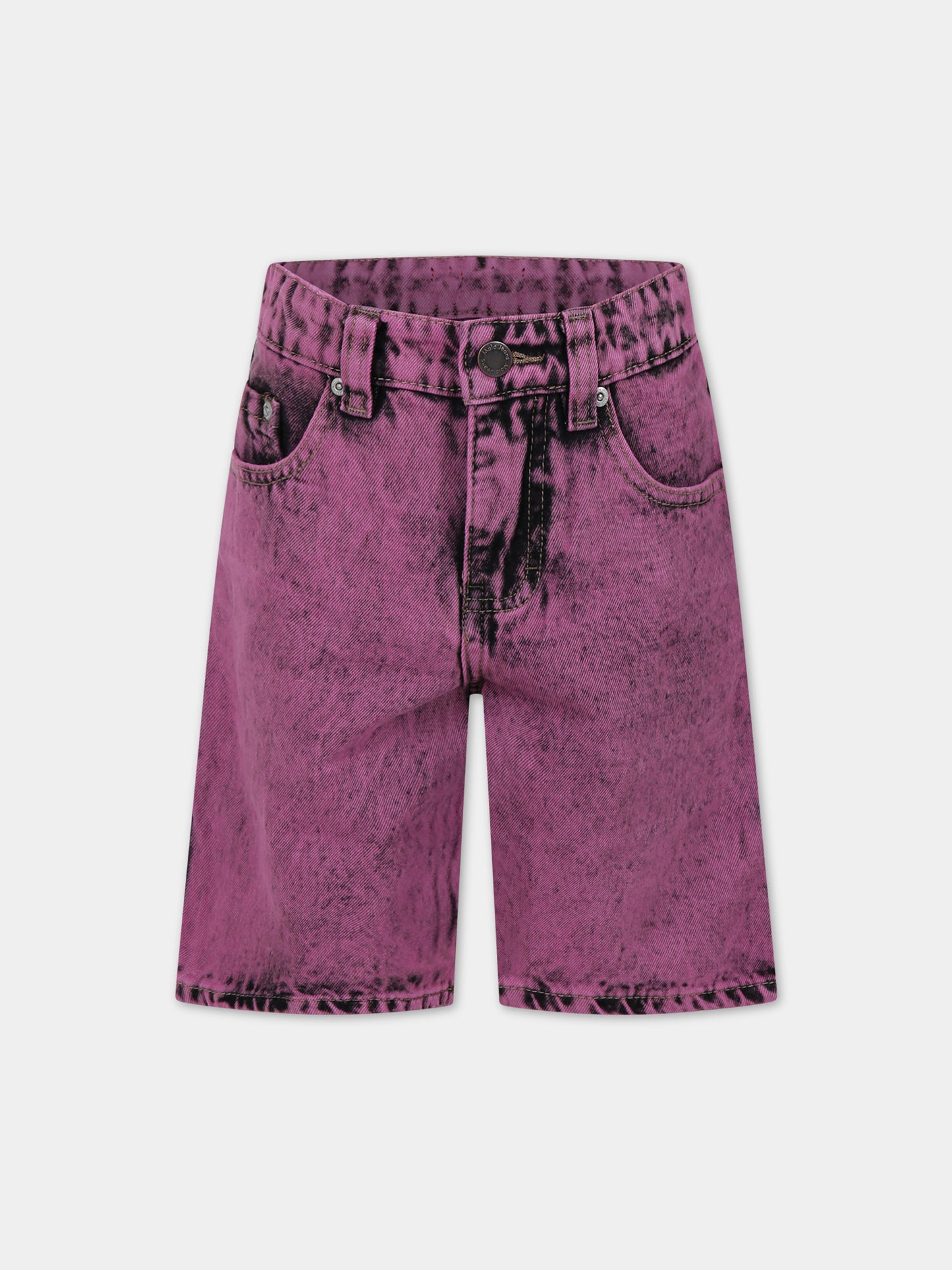 Shorts casual Art fucsia per bambina,Molo,6S24H103 9037
